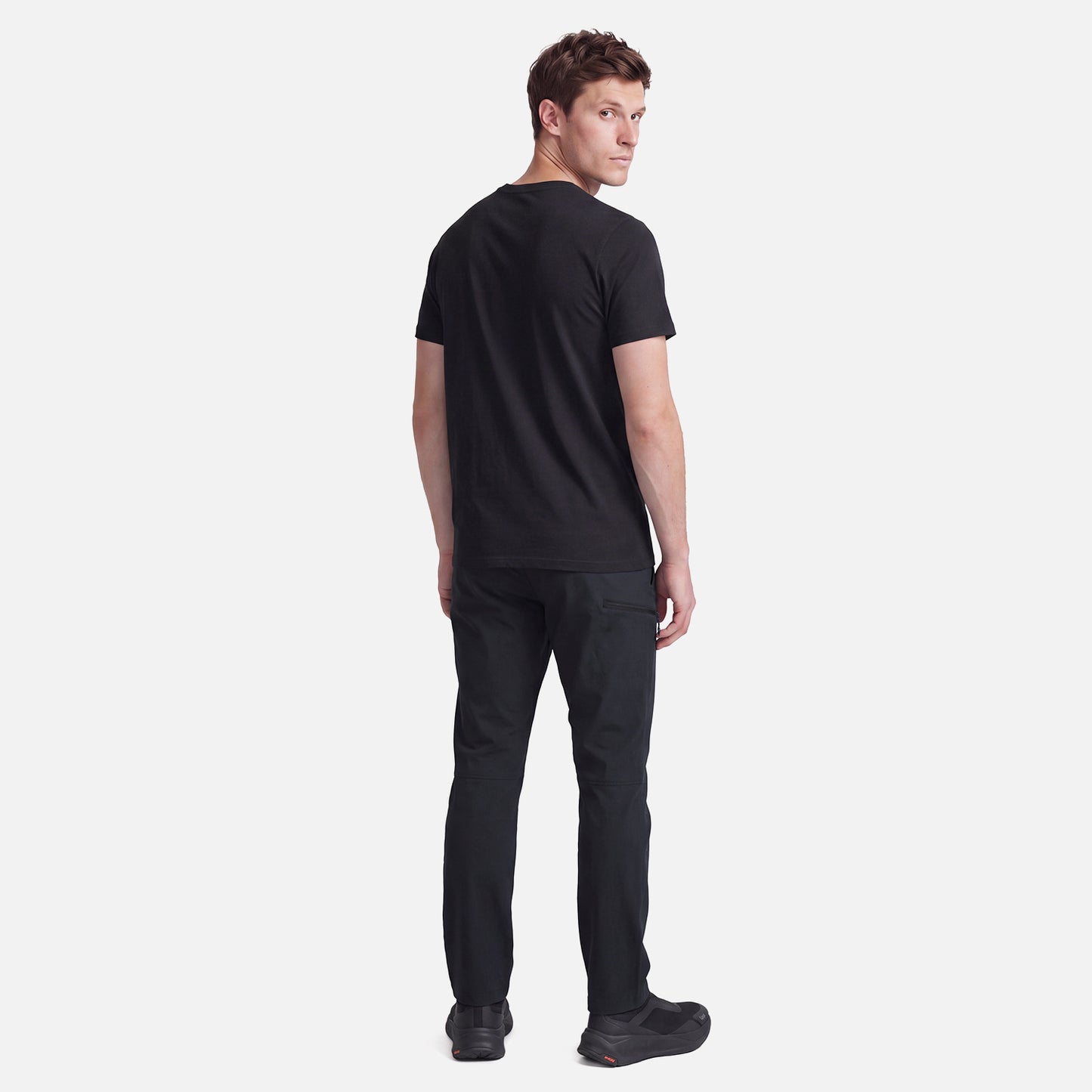 Polera Hombre Ulmo Front Print T-Shirt Negro Lippi