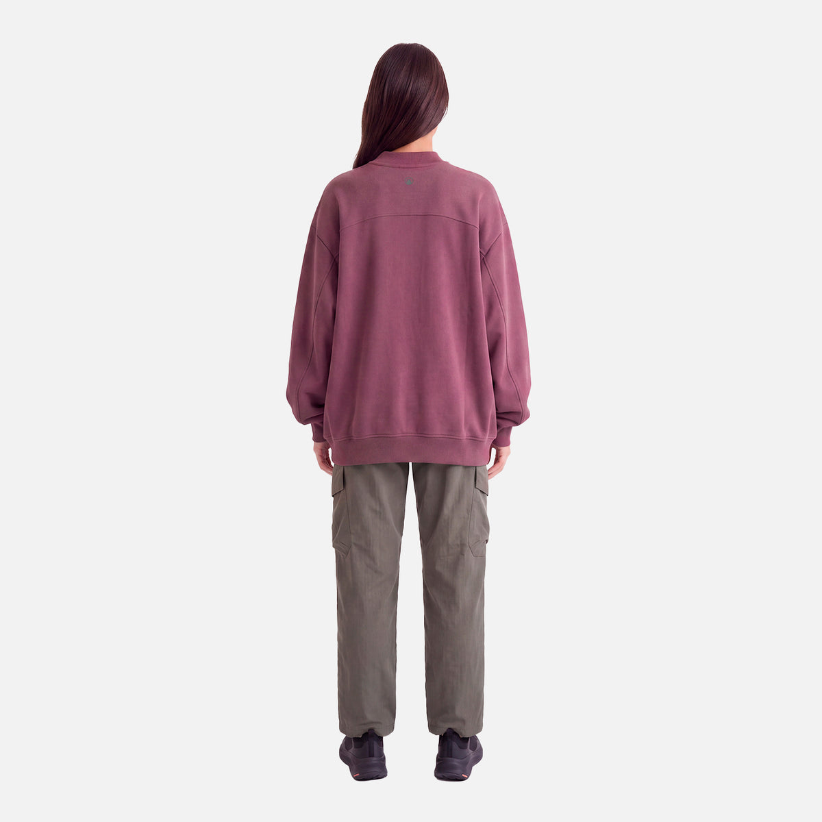 Polerón Mujer Ulmo Crewneck Sweatshirt Vino Lippi