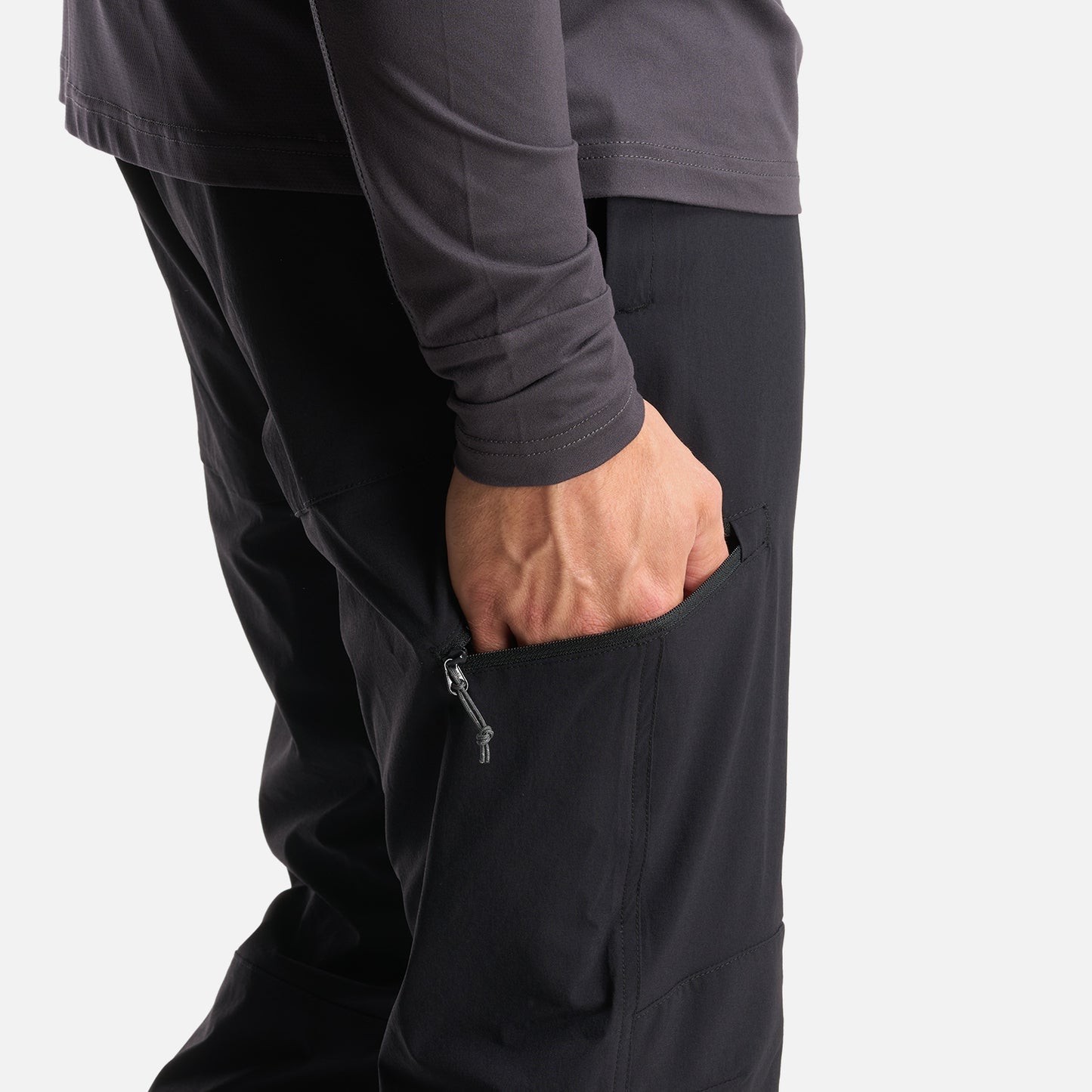 Pantalon Hombre PureTrek Q-Dry Pants Negro Lippi
