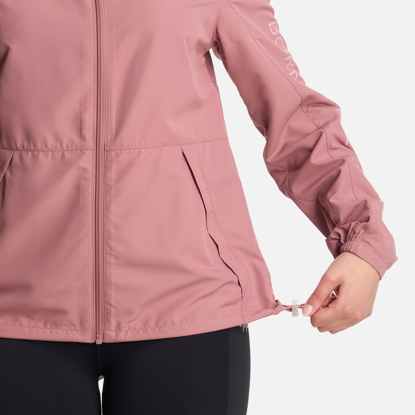 Chaqueta Mujer Nightfall WindBreaker Hoody Jacket Rosa Oscuro Lippi