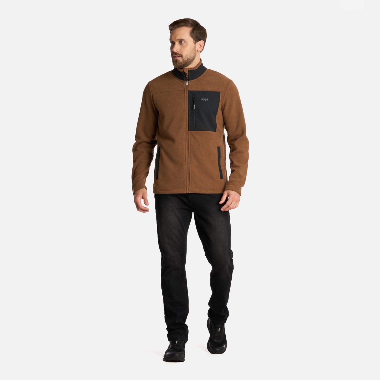 Polar Hombre Creekfront Therm-Pro Hoody Jacket Cafe Lippi