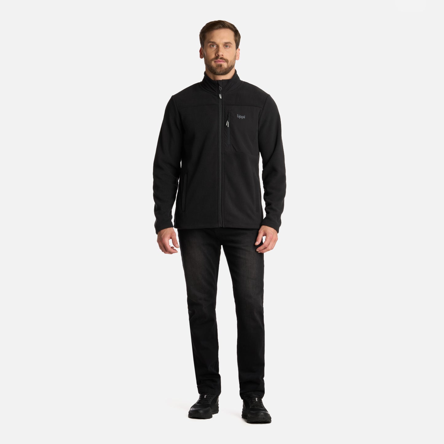 Polar Hombre Creekfront Therm-Pro Hoody Jacket Negro Lippi