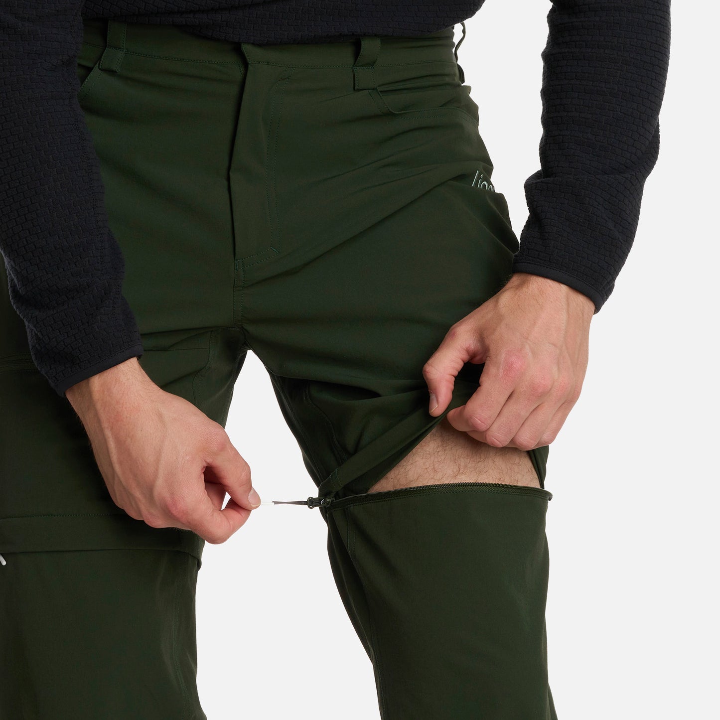 Pantalón Hombre Blacklash Q-Dry Mix-2 Pants Verde Militar Lippi