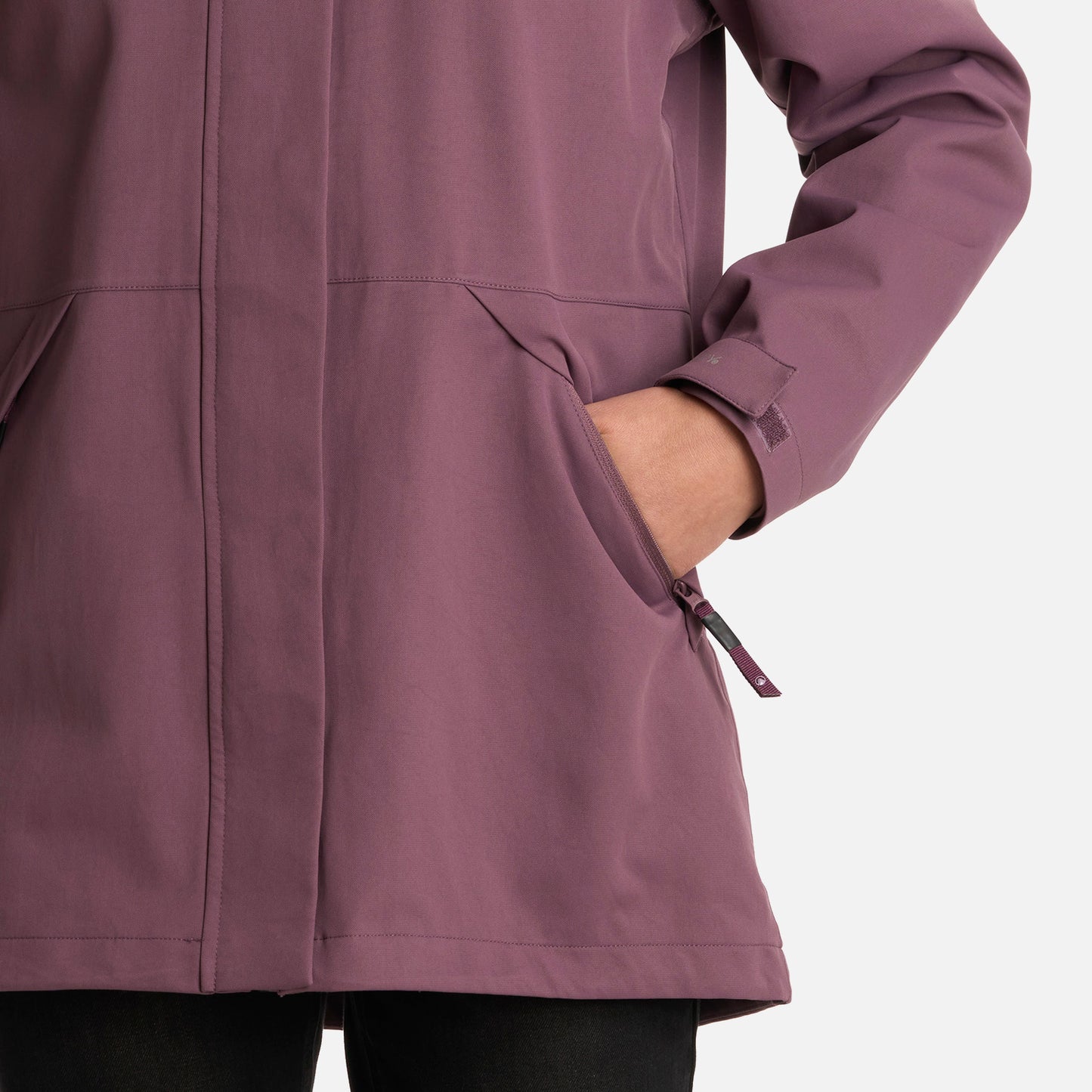 Chaqueta Mujer Lake Fusion 3 B-Dry Jacket Morado Lippi