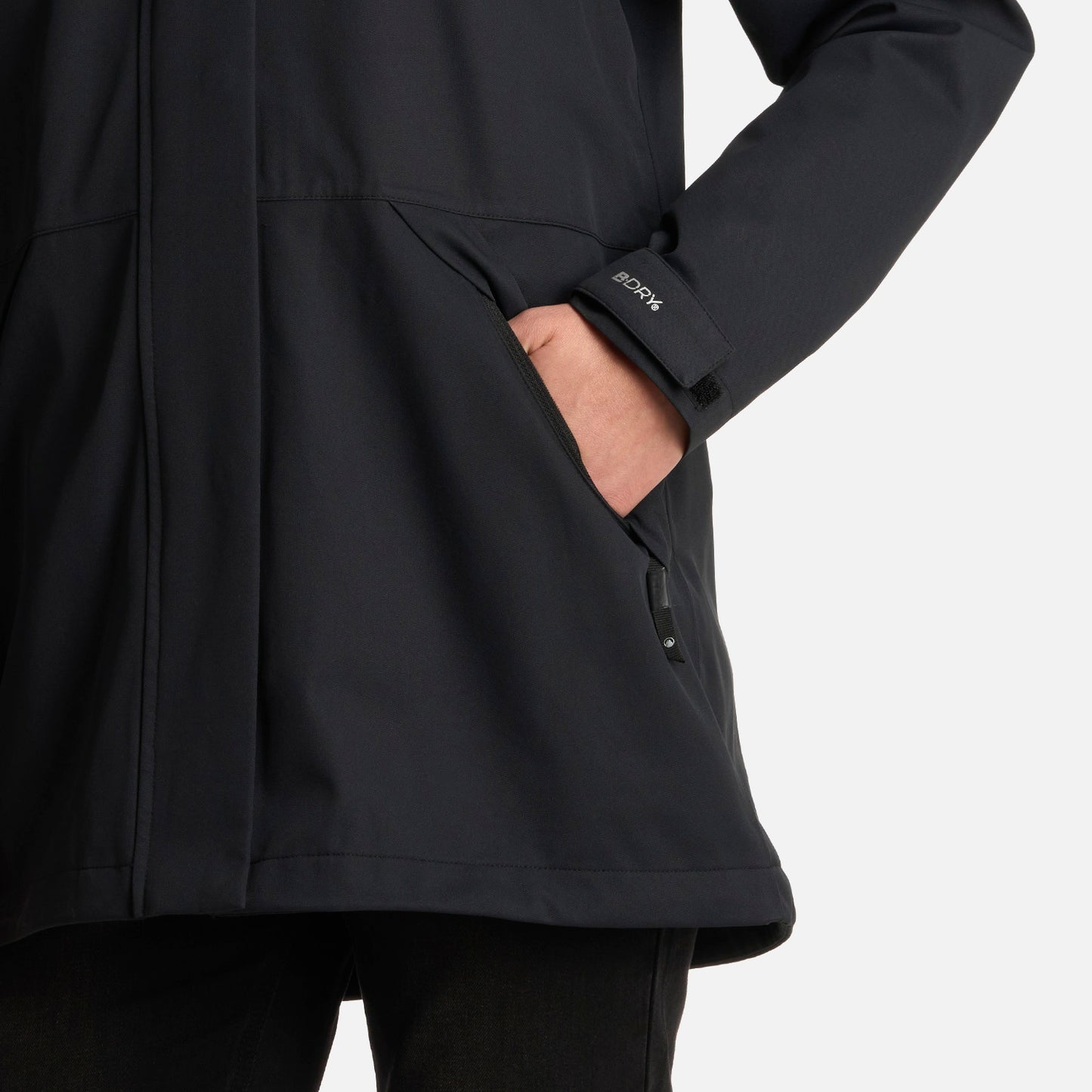 Chaqueta Mujer Lake Fusion 3 B-Dry Jacket Negro Lippi