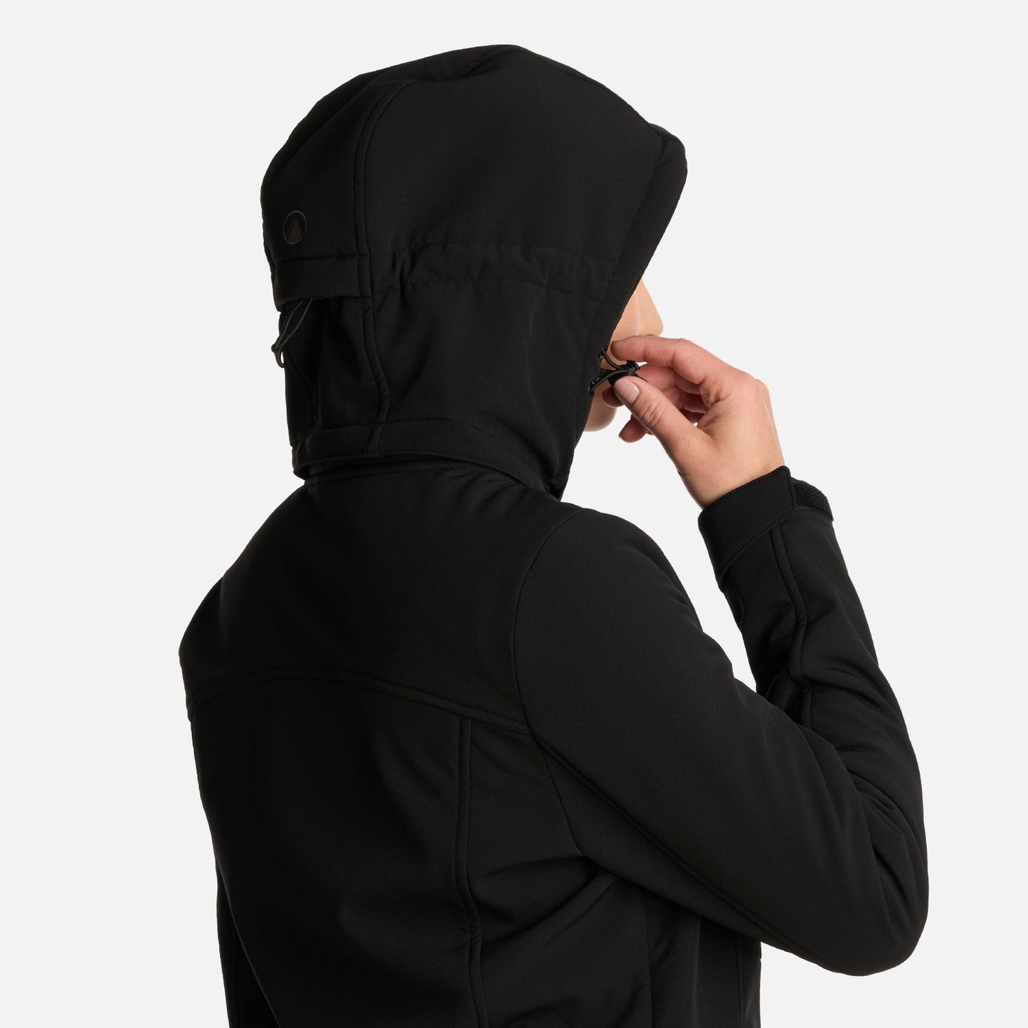 Chaqueta Mujer Macaya Softshell Hoody Jacket Negro Lippi