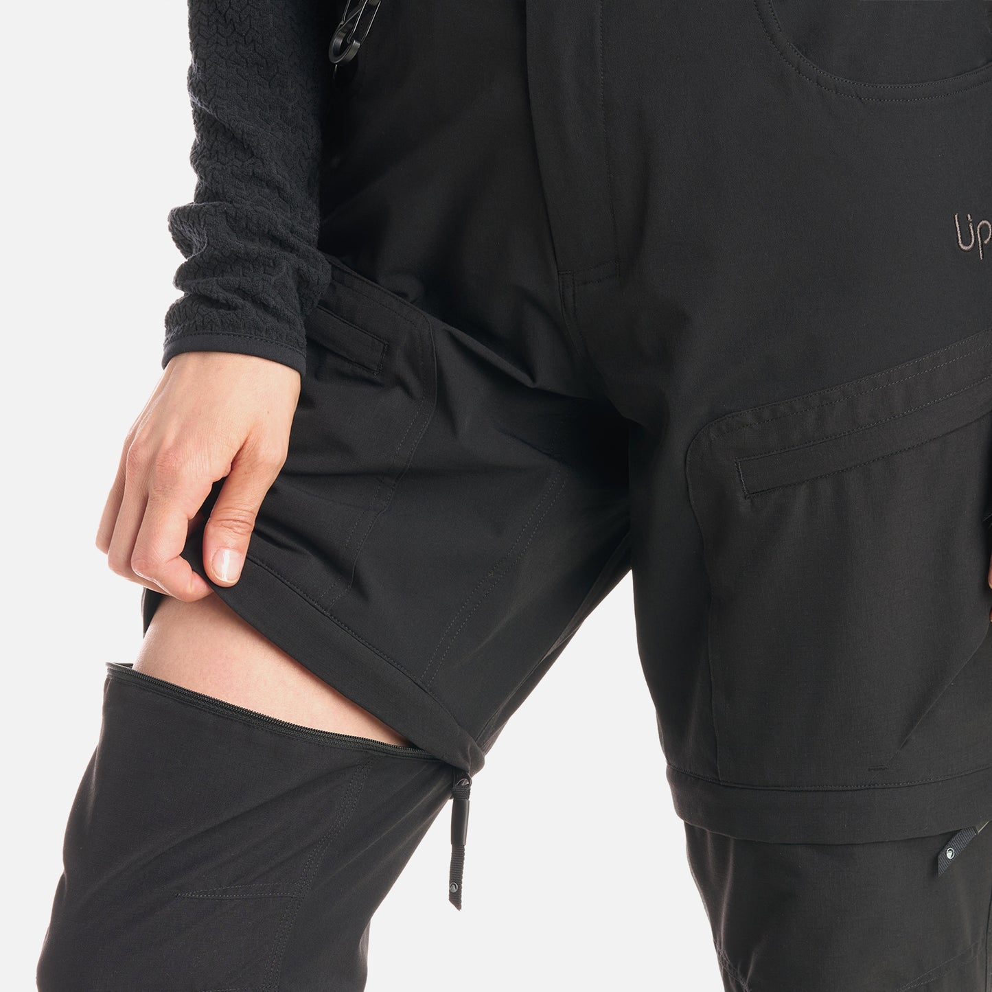 Pantalón Mujer Wollaston Mix-2 Pants Negro Lippi