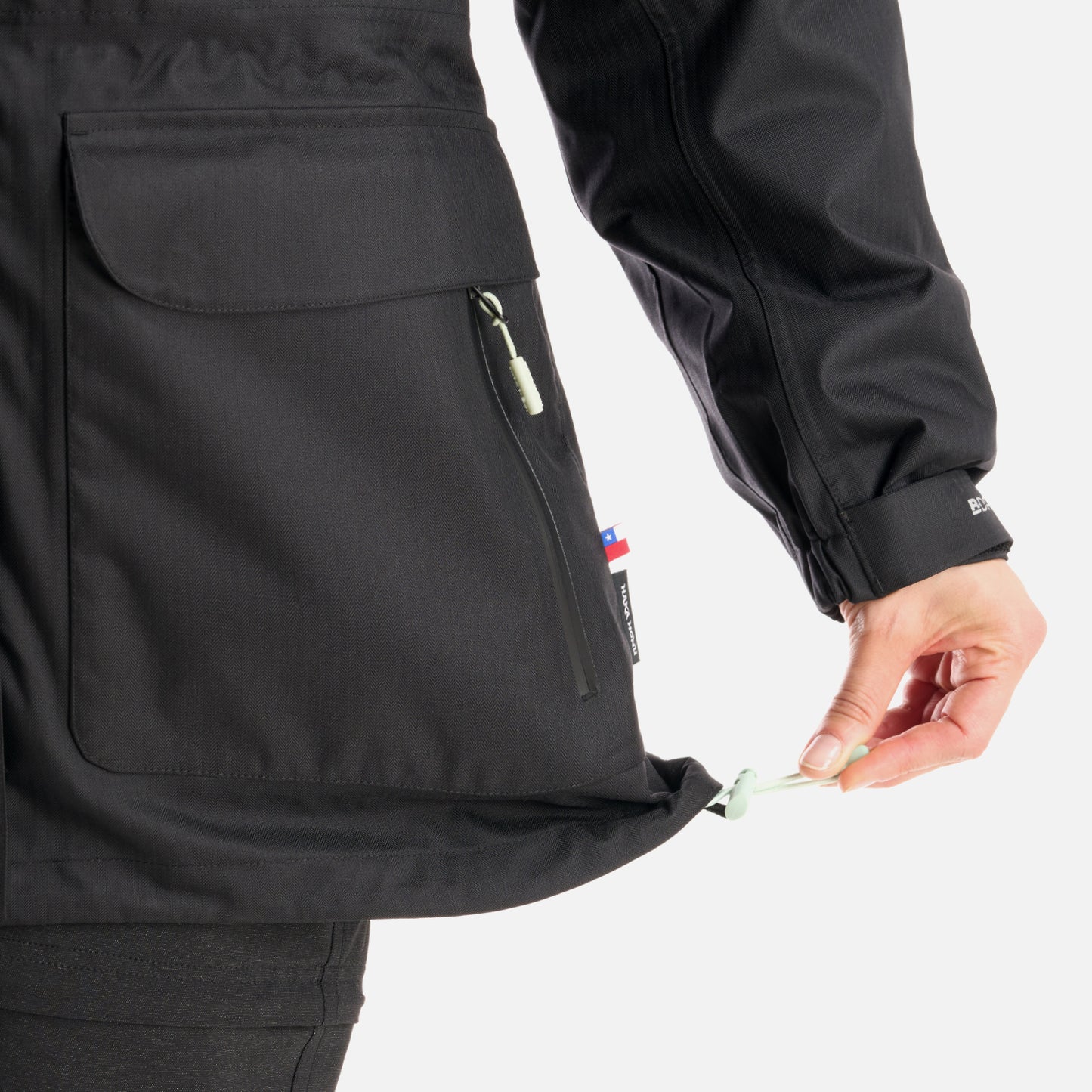 Chaqueta Mujer Perro Guapo Pro Negro Haka Honu