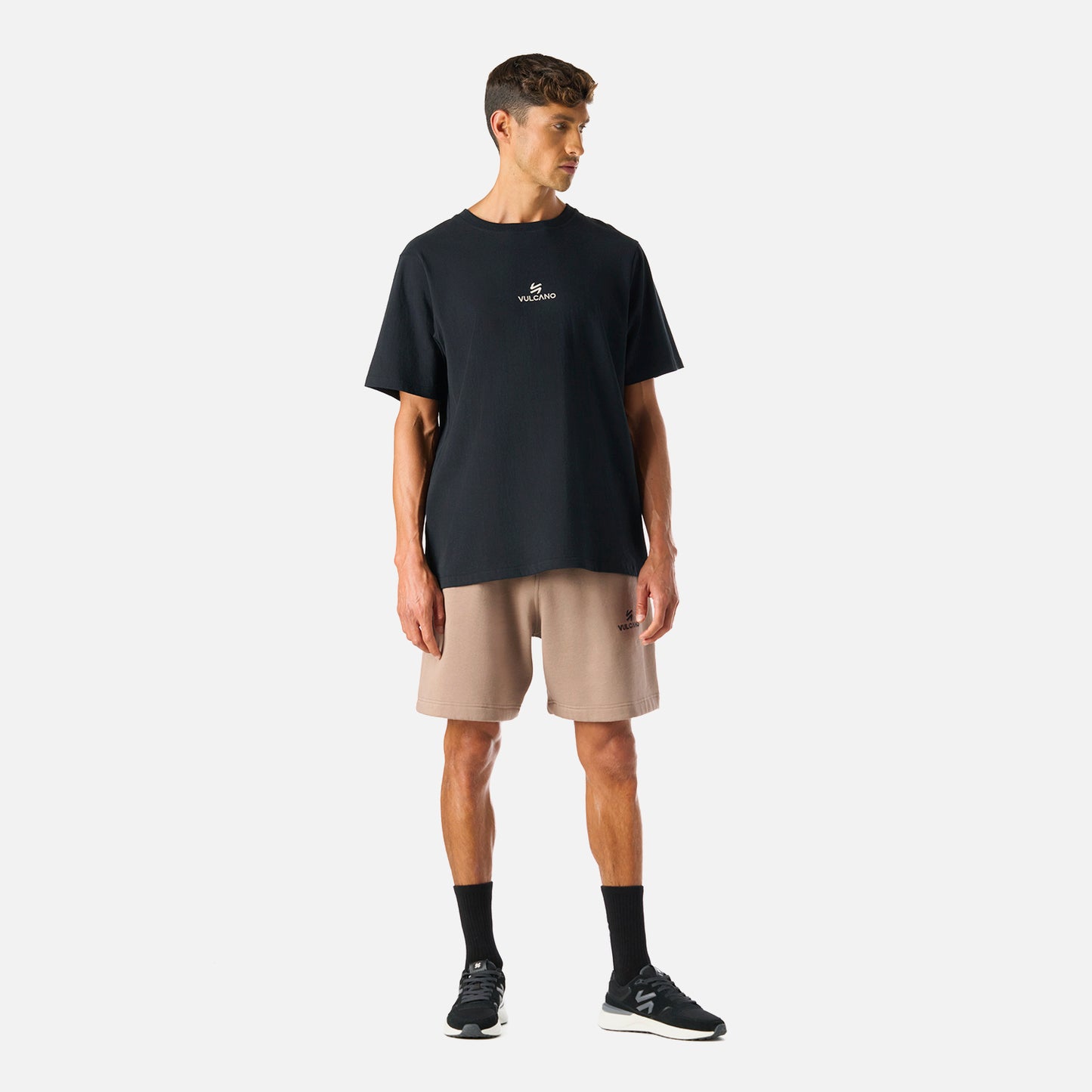 Shorts Hombre Cool Down Shorts Taupe Vulcano