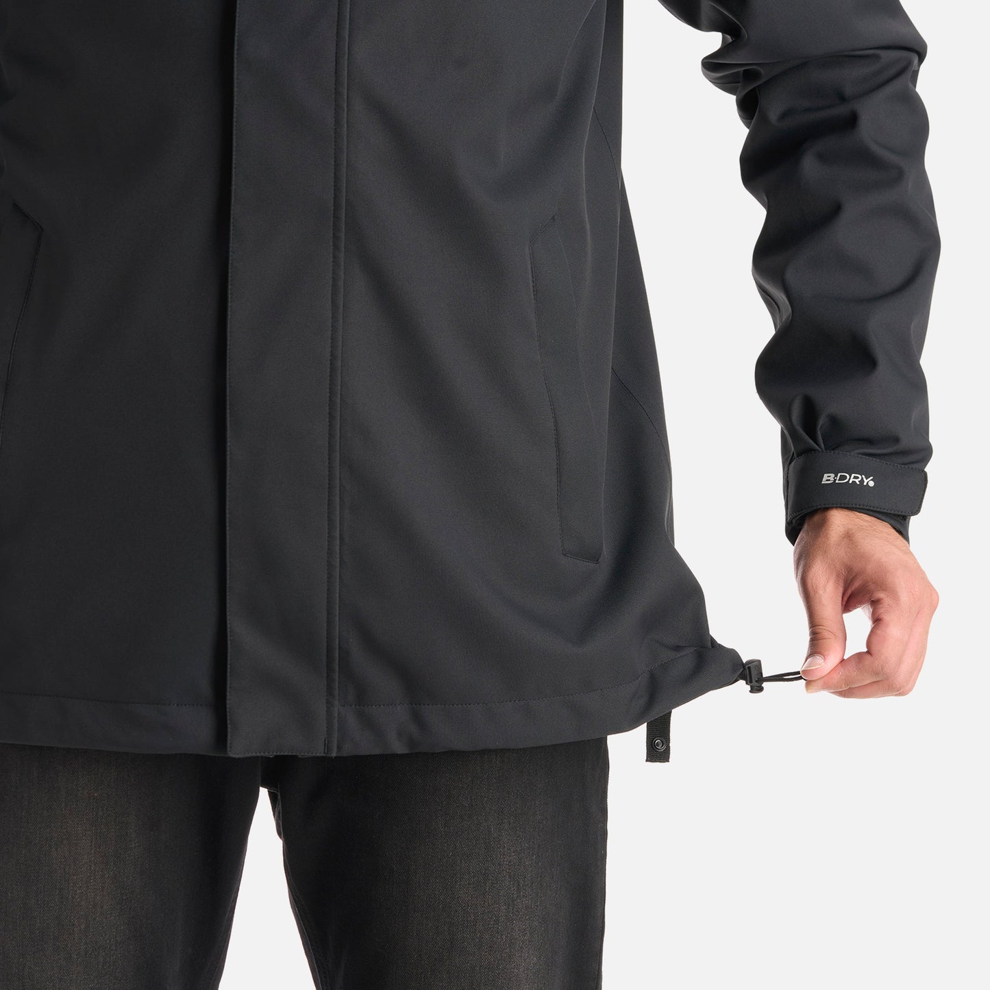 Chaqueta Hombre Nexus Fusion-3 B-Dry Jacket Negro Lippi