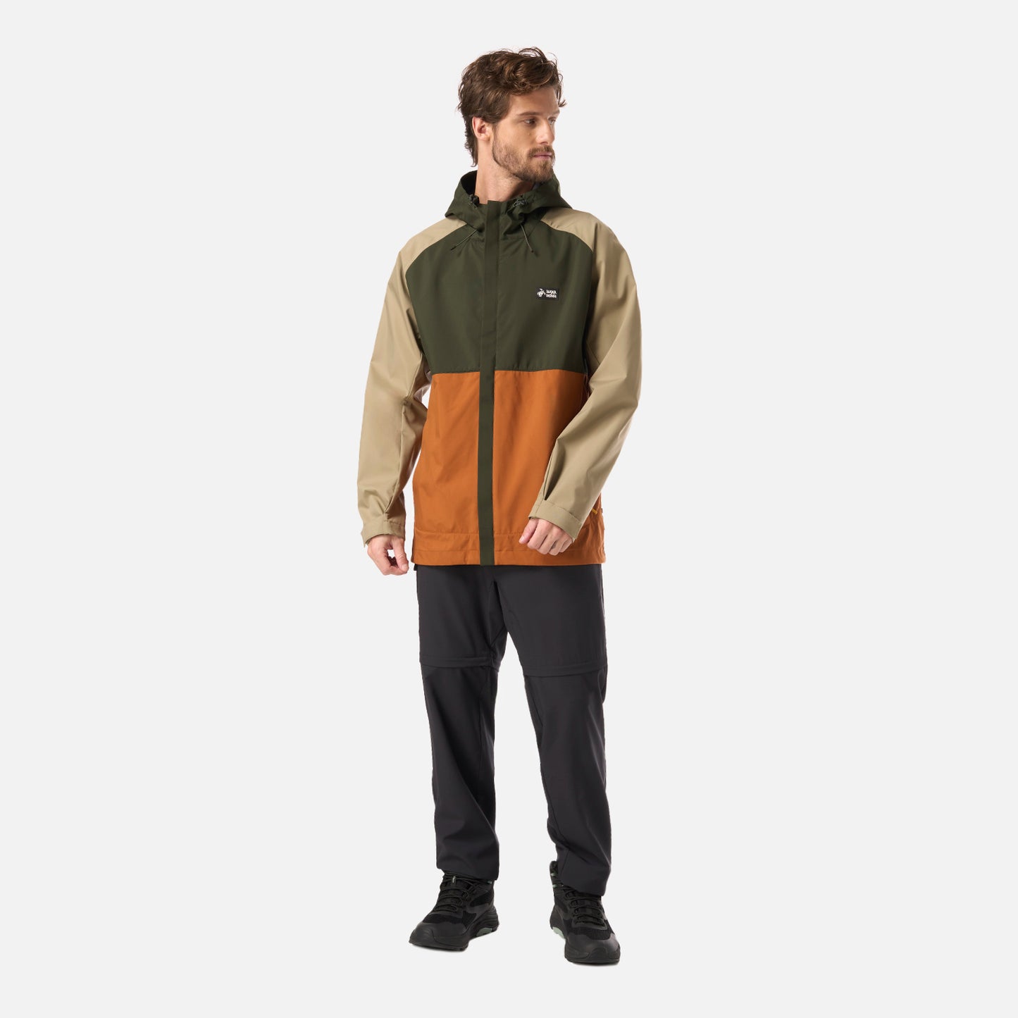 Chaqueta Hombre Terral Verde Militar Haka Honu