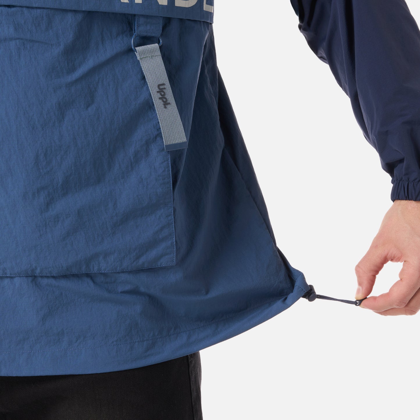 Chaqueta Hombre WindCity WindBreaker 1/4 Zip Jacket Azul Piedra Lippi