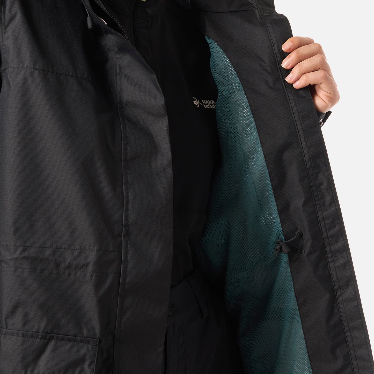 Chaqueta Mujer Kauai Negro Haka Honu