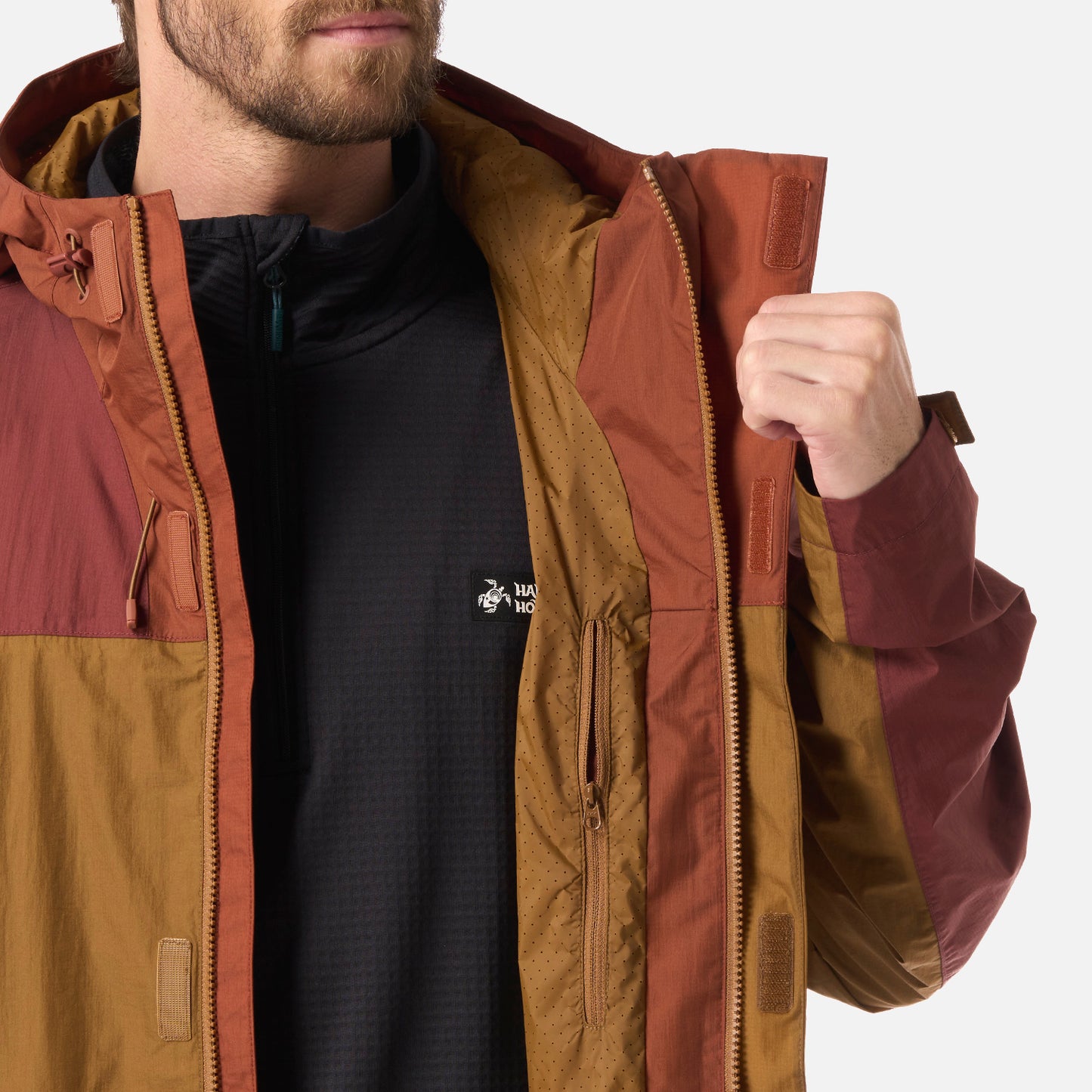 Chaqueta Hombre Petricor Mostaza Haka Honu