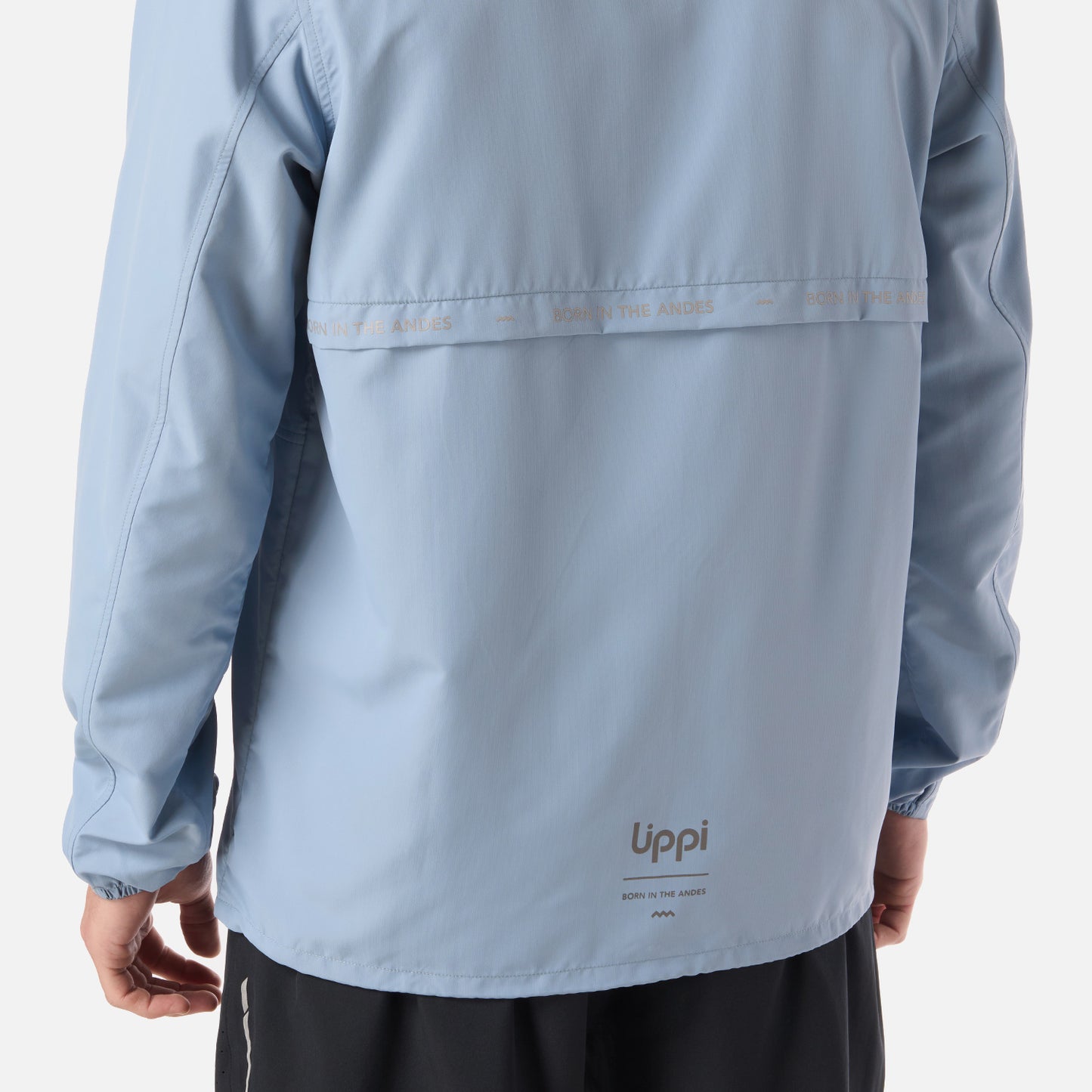 Chaqueta Hombre Nightfall WindBreaker Hoody Jacket Azul Piedra Lippi