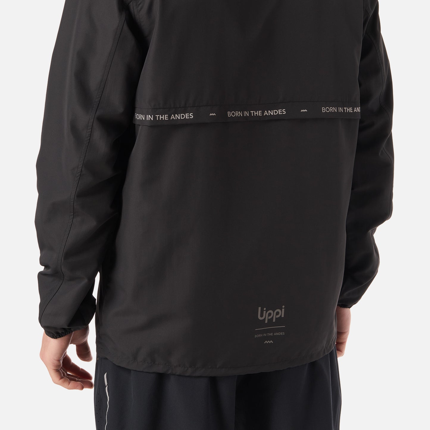 Chaqueta Hombre Nightfall WindBreaker Hoody Jacket Negro Lippi