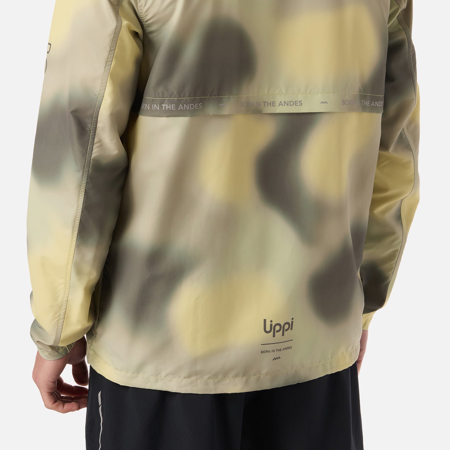 Chaqueta Hombre Nightfall WindBreaker Hoody Jacket Print Verde Lippi