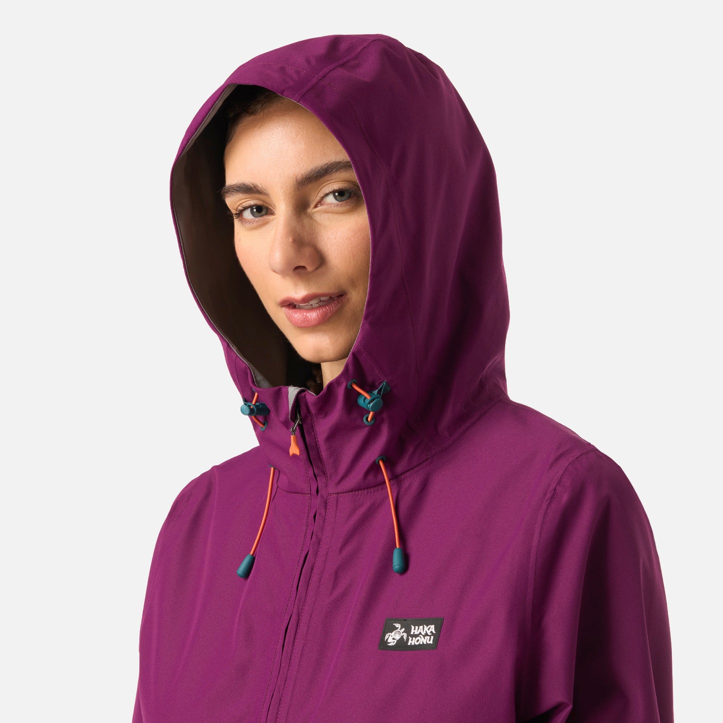 Chaqueta Mujer Viento Norte 14 Zip Purpura Haka Honu