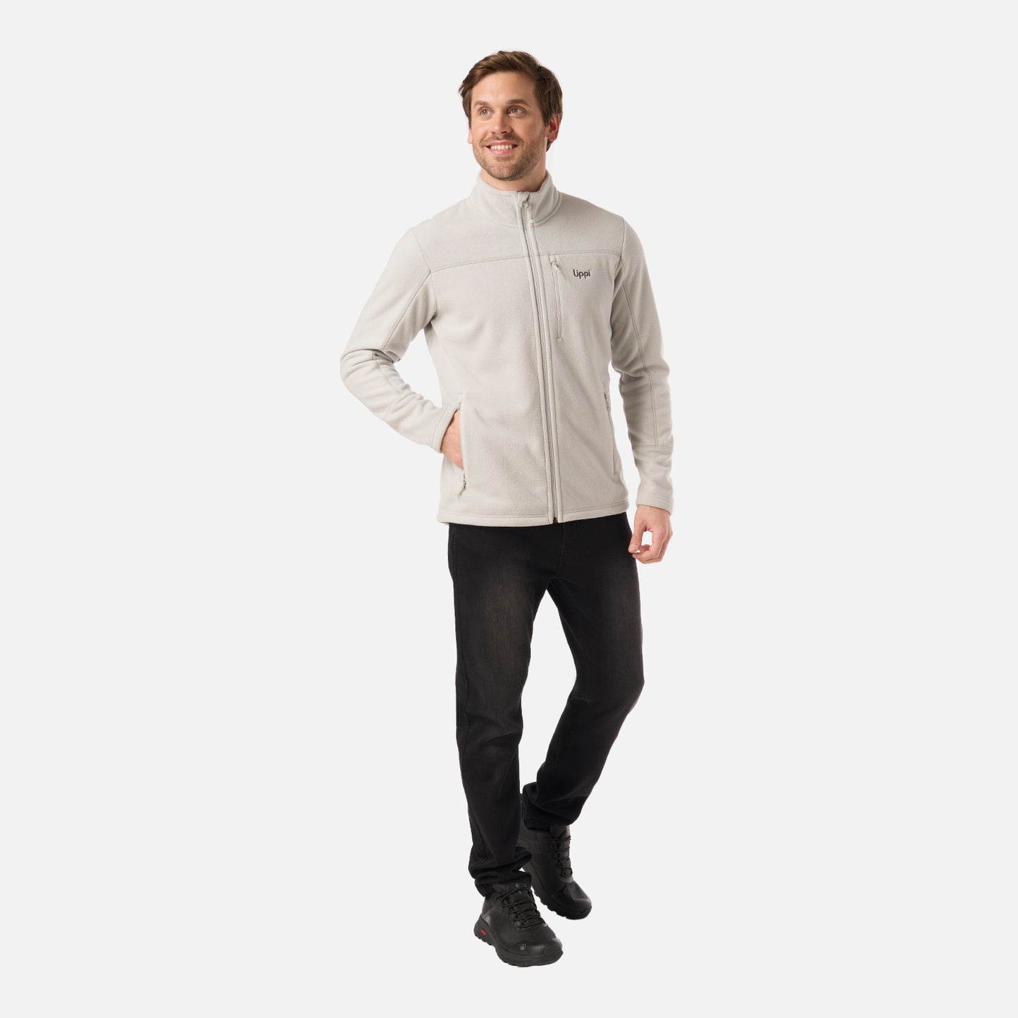 Polar Hombre Paicavi Therm-Pro Jacket Gris Claro Lippi