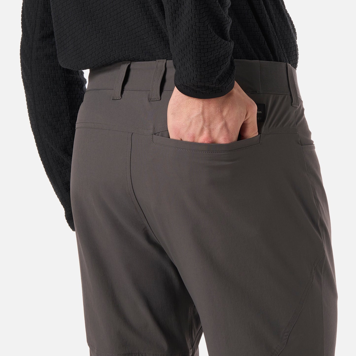 Pantalón Hombre Lennox Q-Dry Mix-2 Pants Gris Medio Lippi