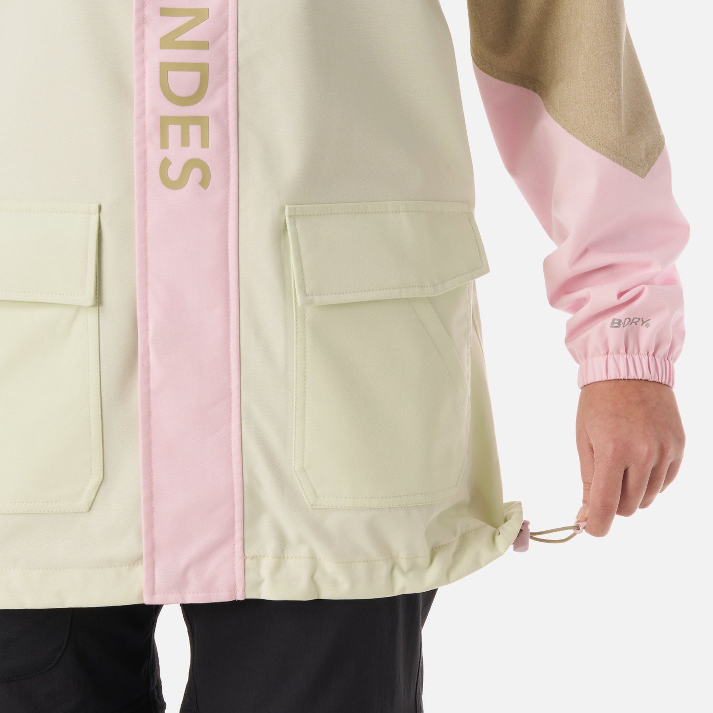 Chaqueta Teen Girl FirePlace B-Dry Jacket Verde oliva Lippi