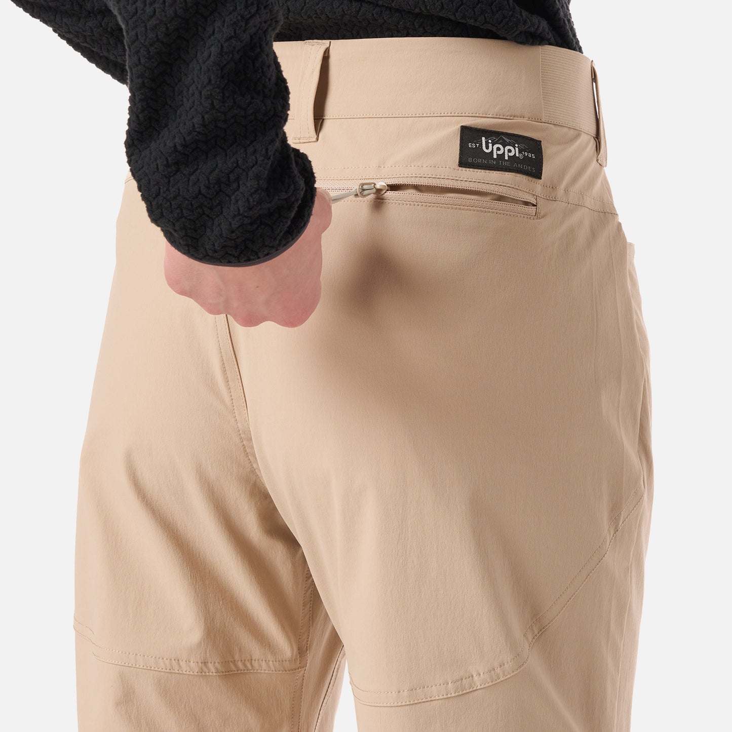 Pantalón Mujer Lennox Q-Dry Mix-2 Pants Beige Lippi