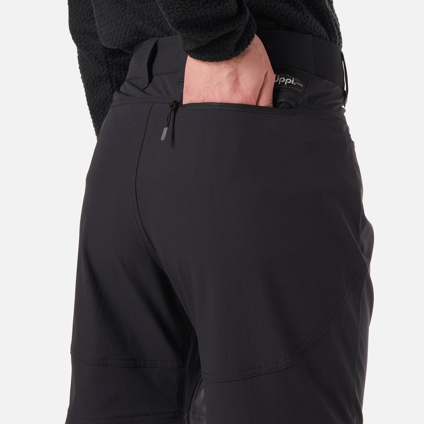 Pantalón Mujer Lennox Q-Dry Mix-2 Pants Negro Lippi