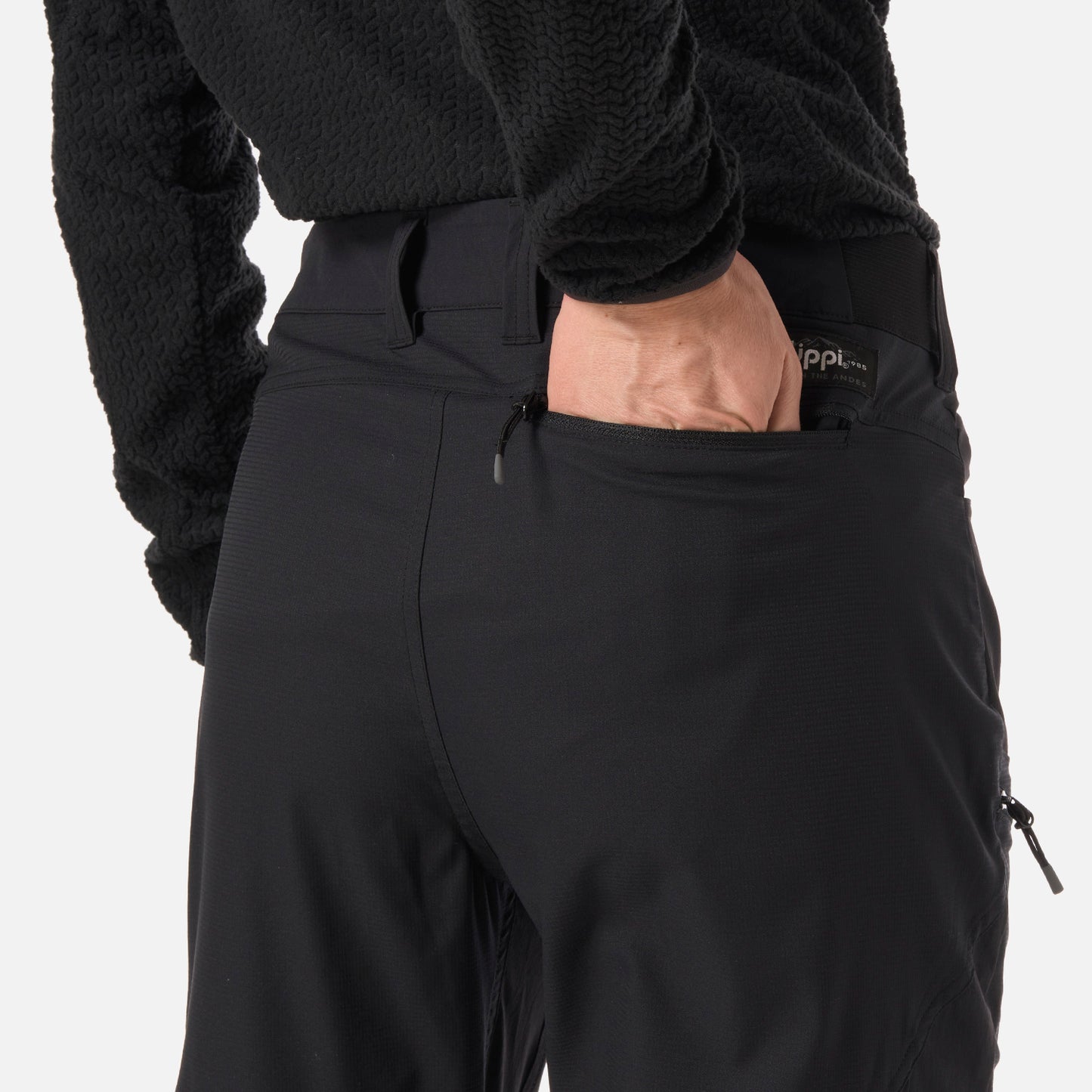 Pantalón Mujer Lennox Q-Dry Slim Fit Pants Negro Lippi