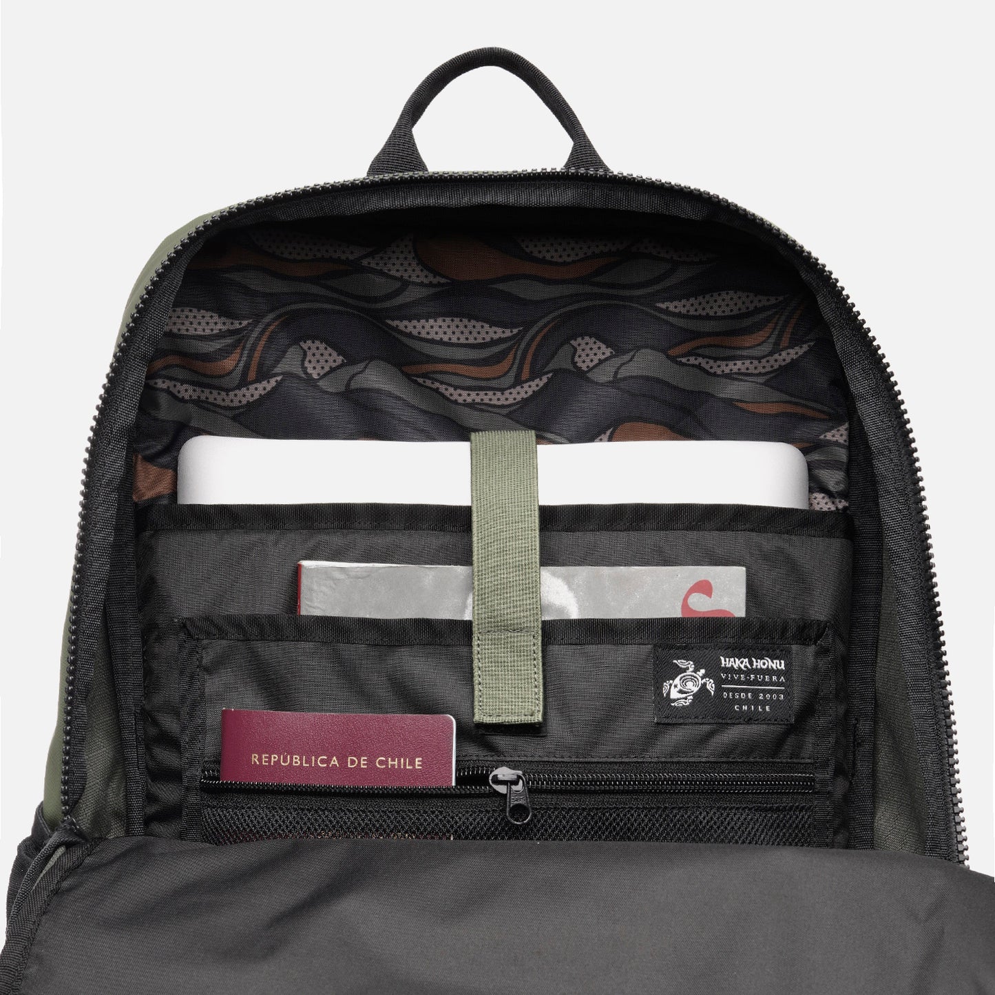 Mochila Cromi 22L Verde Militar Haka Honu