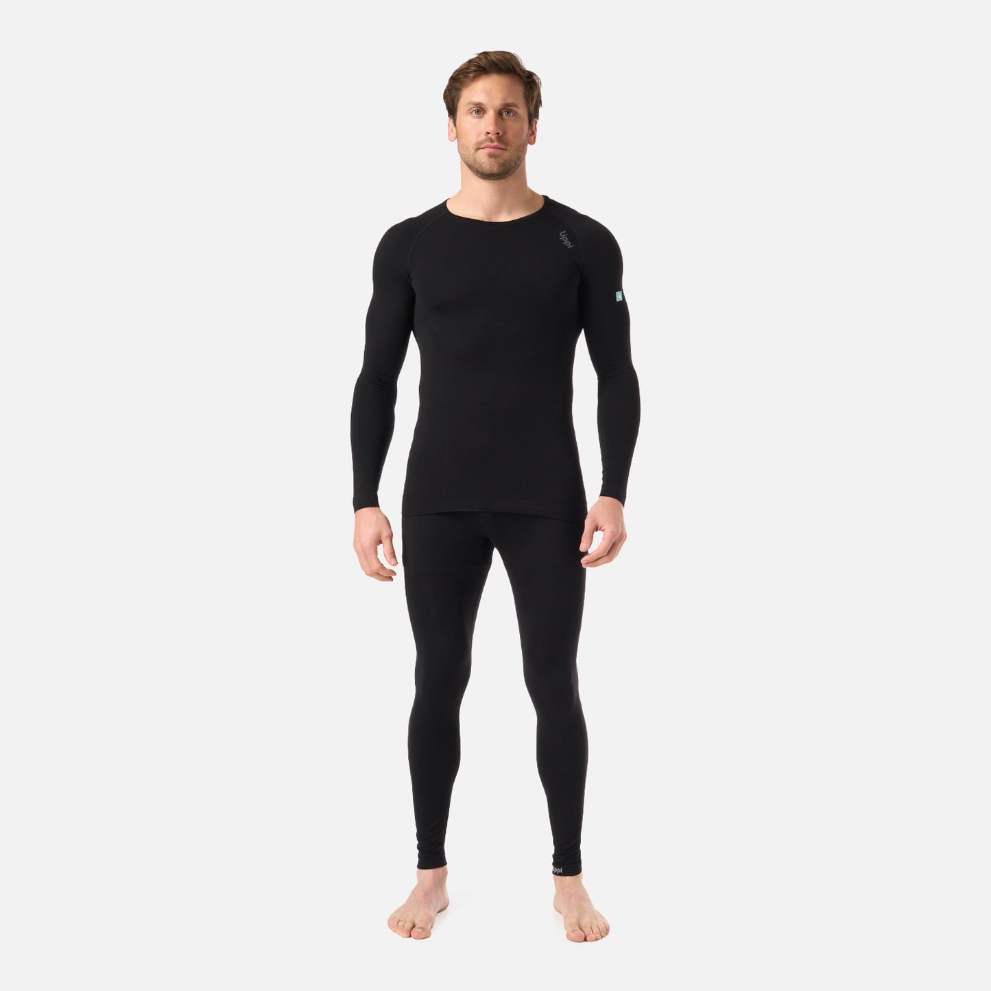 Primera Capa Hombre Skintec Active Q-Dry Top Negro Lippi