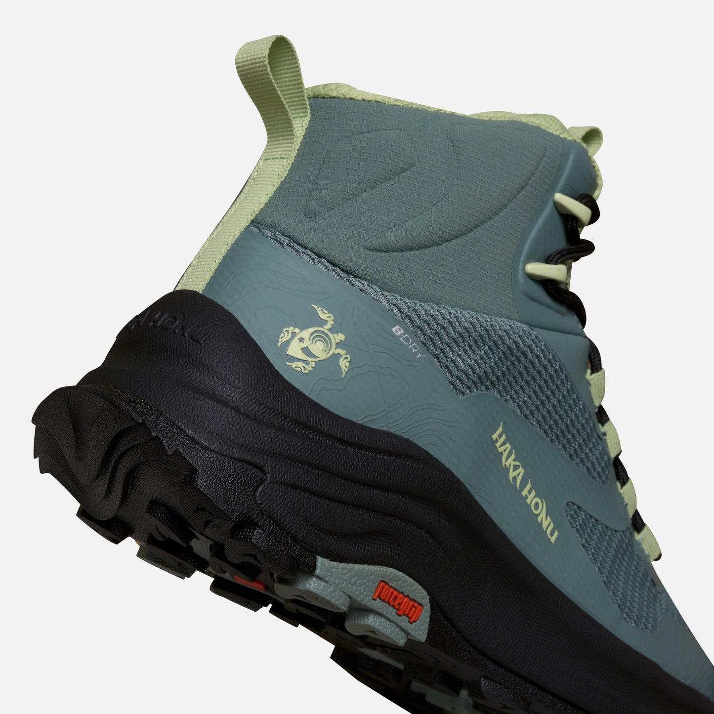Zapatilla Mujer Huillin Alto Jade/Menta Haka Honu