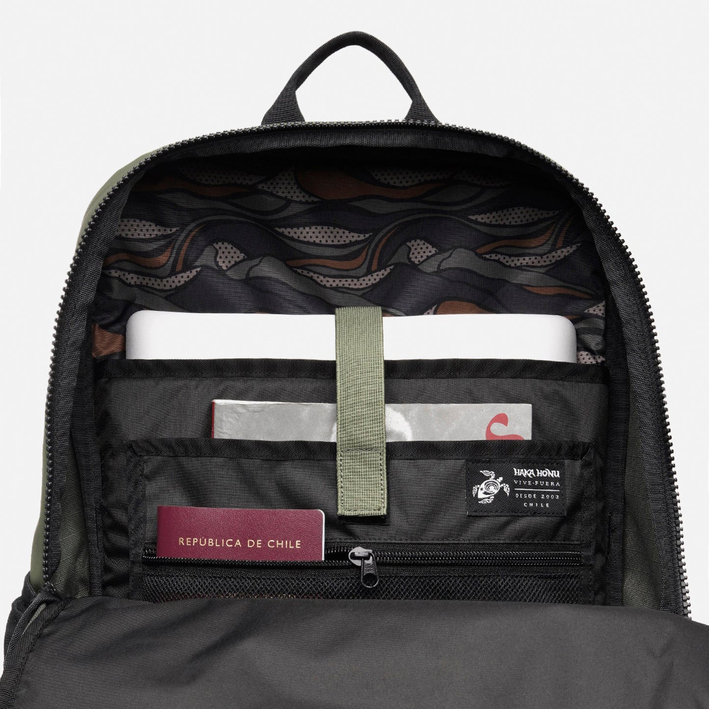 Mochila Trome 28L Verde Militar Haka Honu