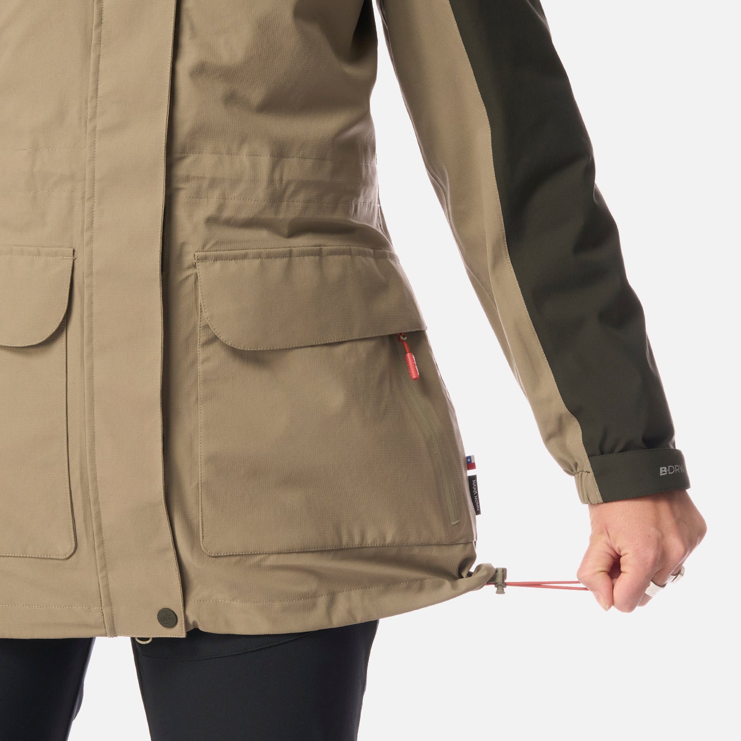 Chaqueta Mujer Perro Guapo Pro Verde Oliva Haka Honu