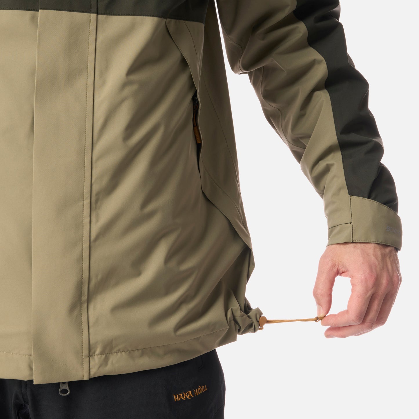 Chaqueta Hombre Escarcha Verde Militar Haka Honu