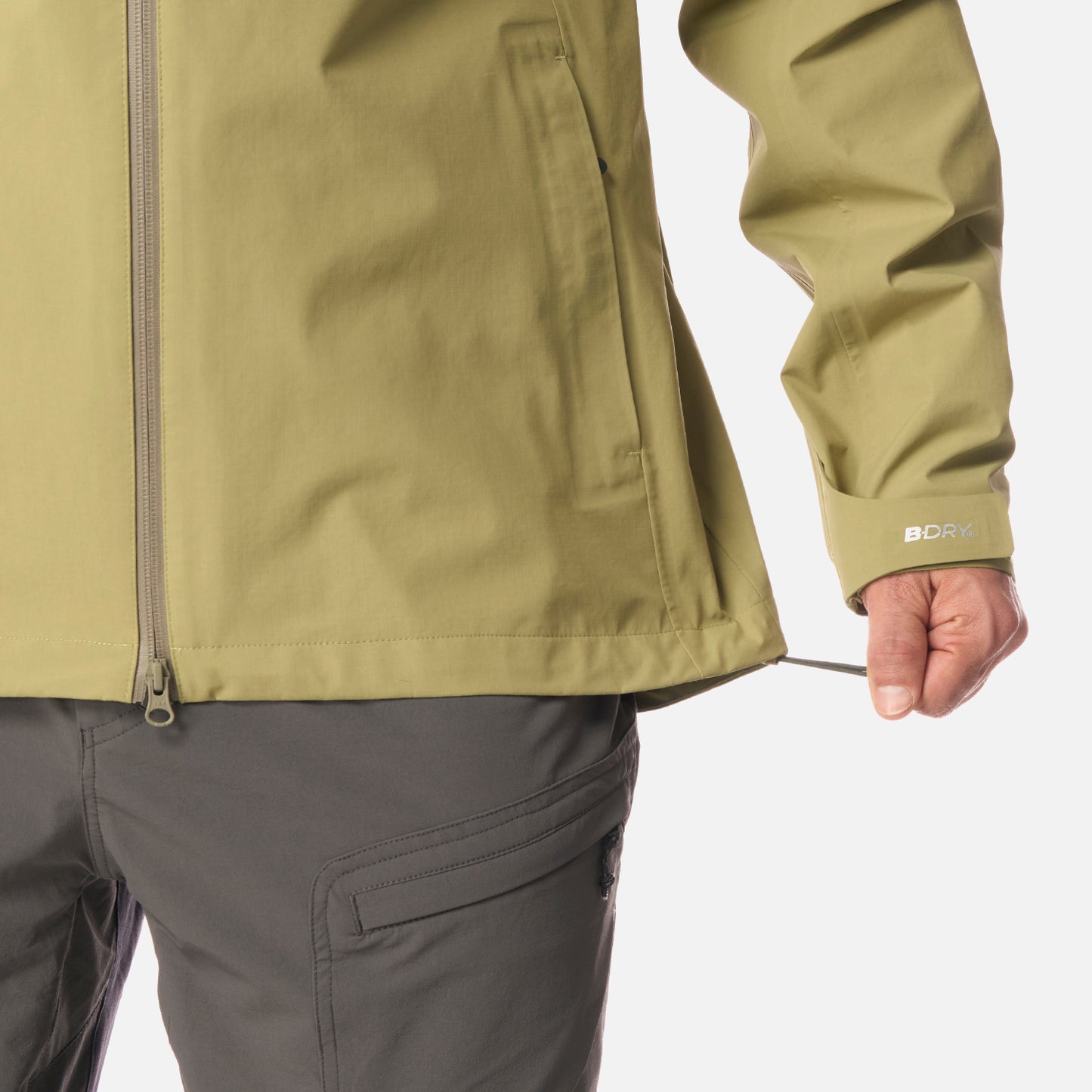 Chaqueta Hombre Alpine B-Dry Hoody Jacket Verde Lippi