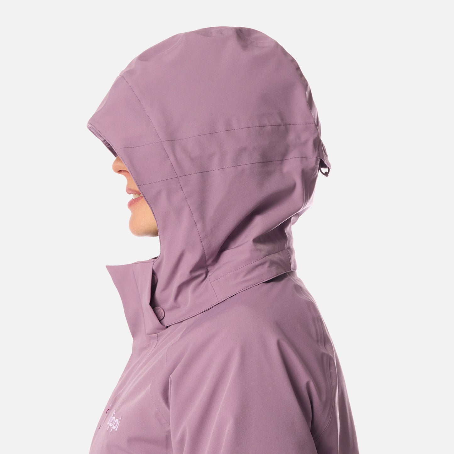 Chaqueta Mujer Andes B-Dry Hoody Jacket Purpura Claro Lippi