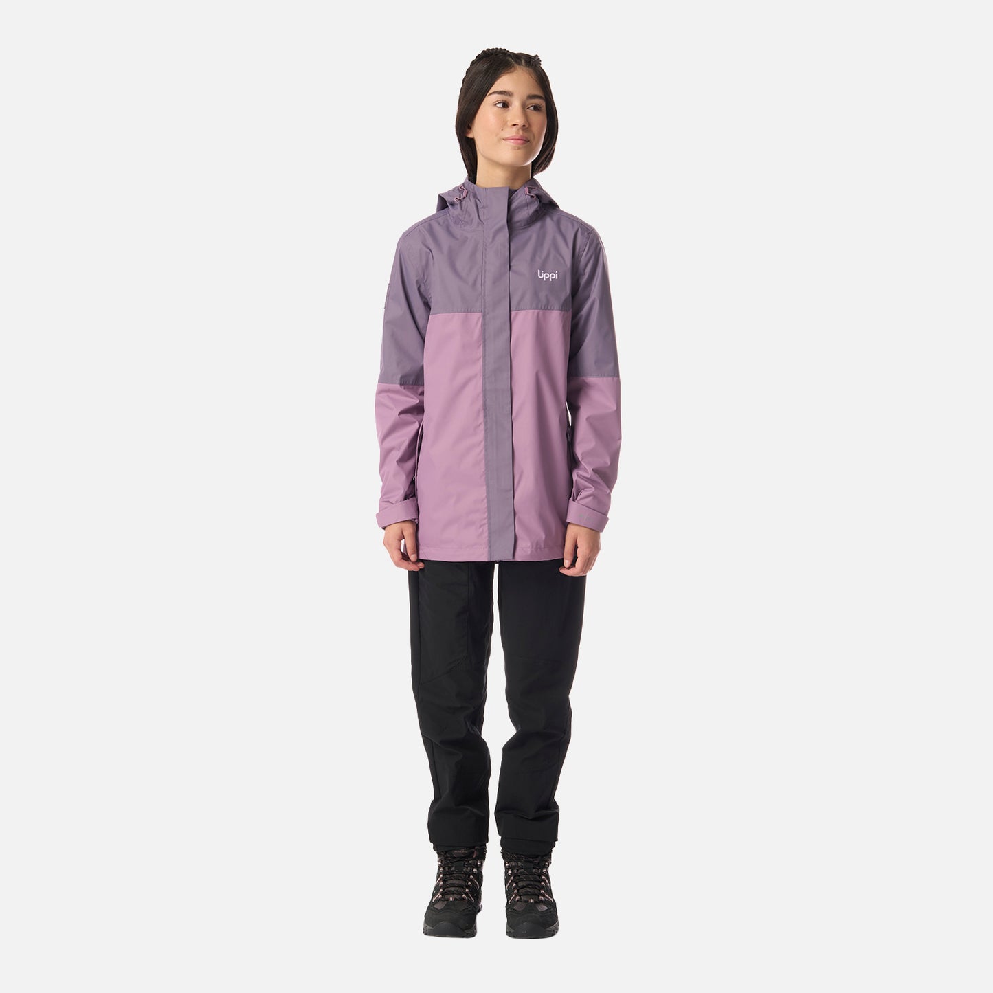 Chaqueta Teen Girl Blizzard B-Dry Hoody Jacket Purpura Lippi