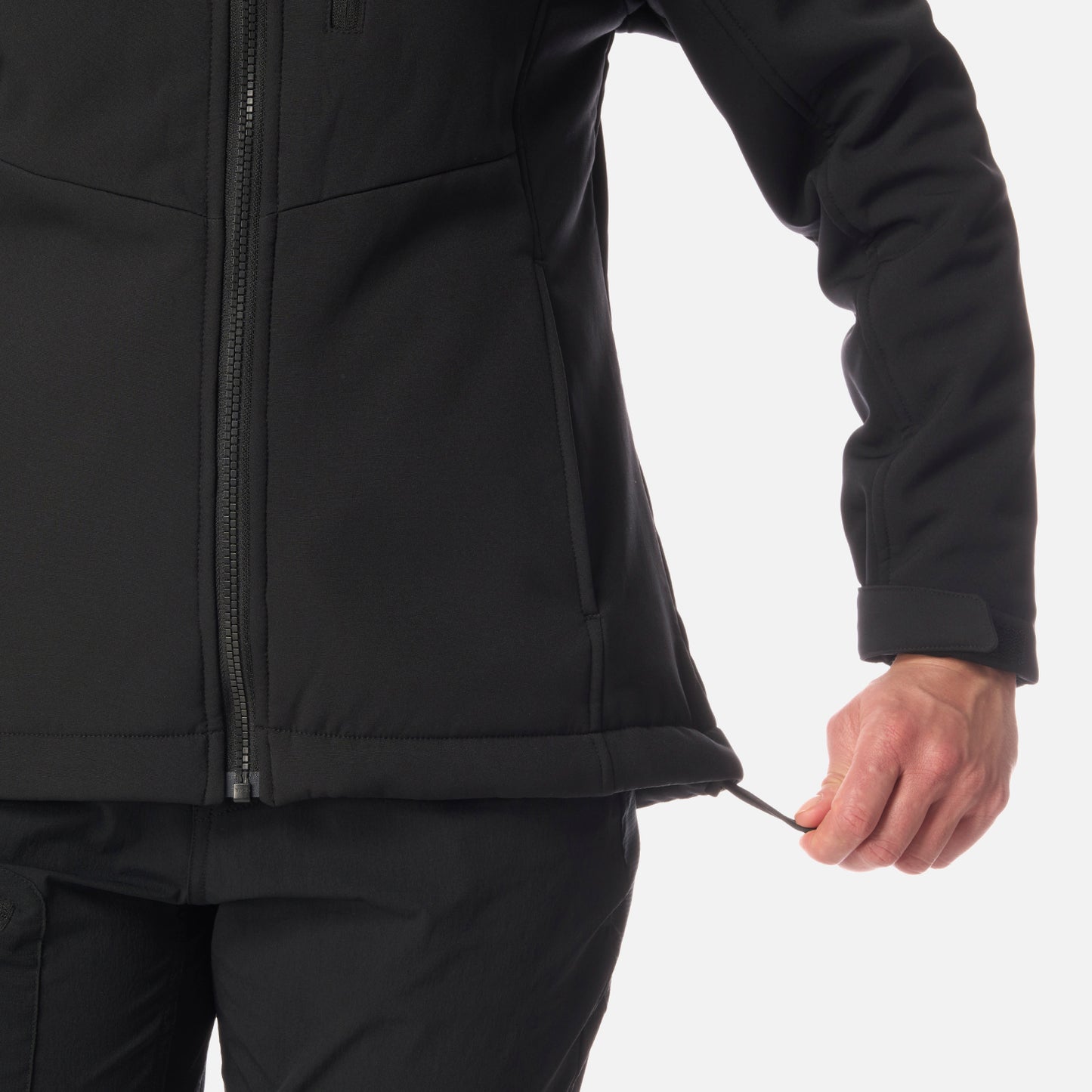 Chaqueta Mujer Macaya Softshell Hoody Jacket Negro Lippi