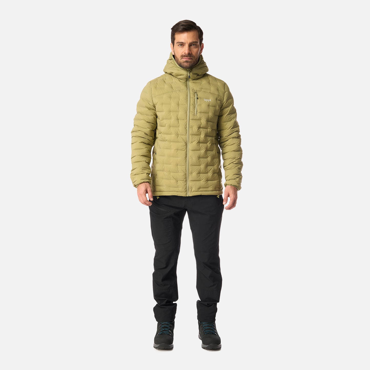 Chaqueta Hombre Ultimate Stretch Down Hoody Jacket Verde