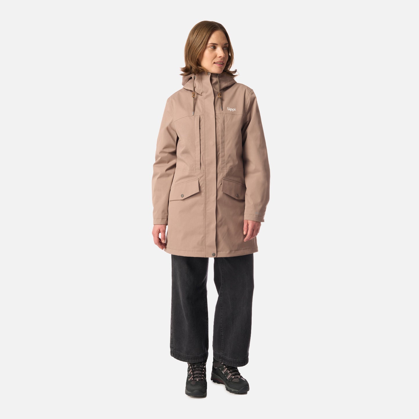 Chaqueta Mujer DayBreak B-Dry Jacket Canela Lippi
