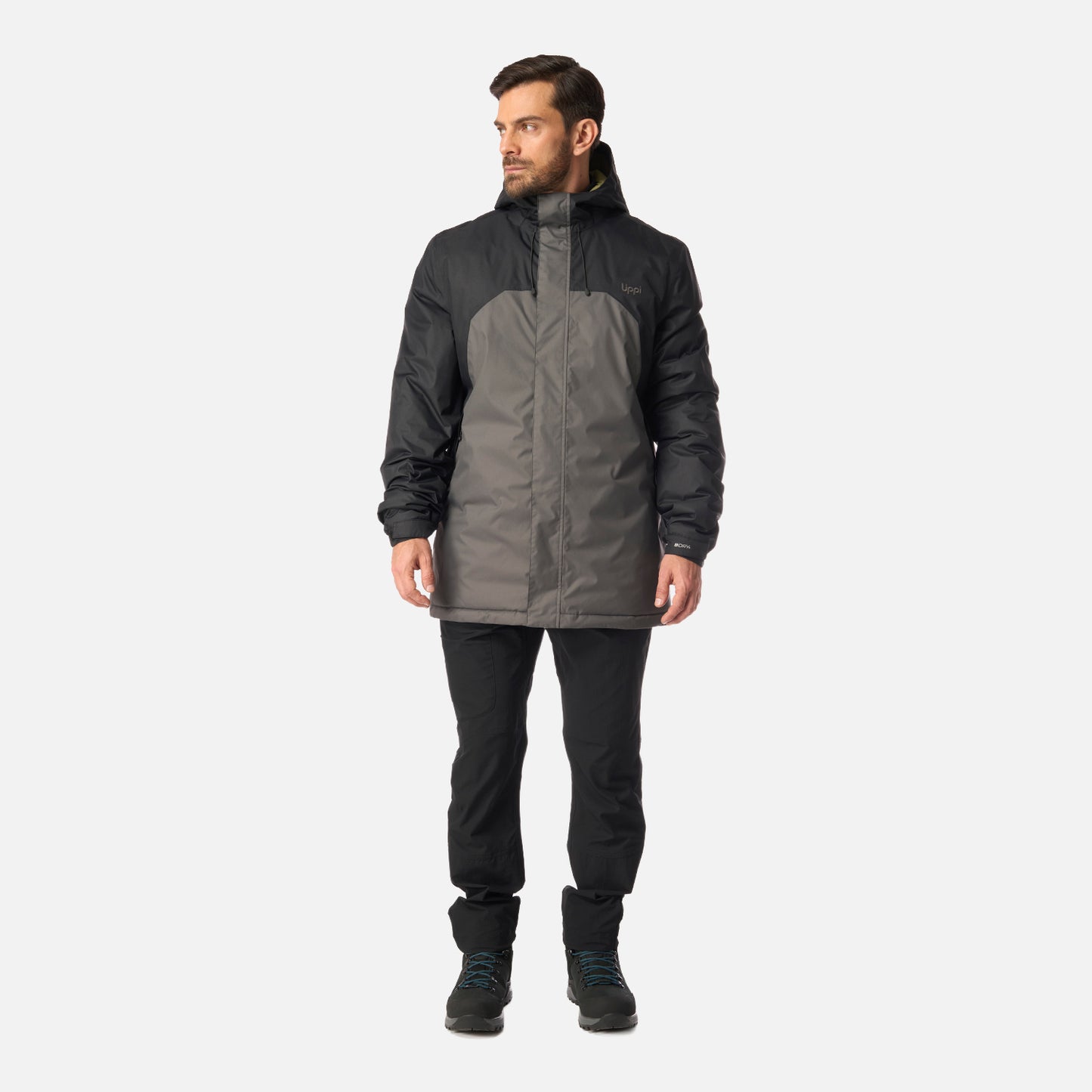 Chaqueta Hombre Gunther B-Dry Hoody Jacket Negro Lippi