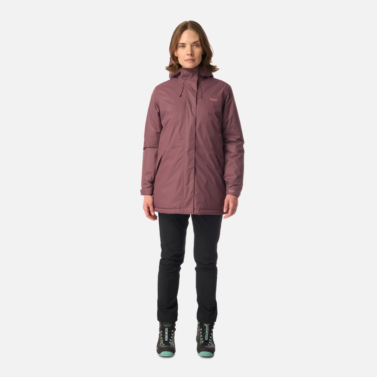 Chaqueta Mujer Gunther B-Dry Hoody Jacket Vino Lippi