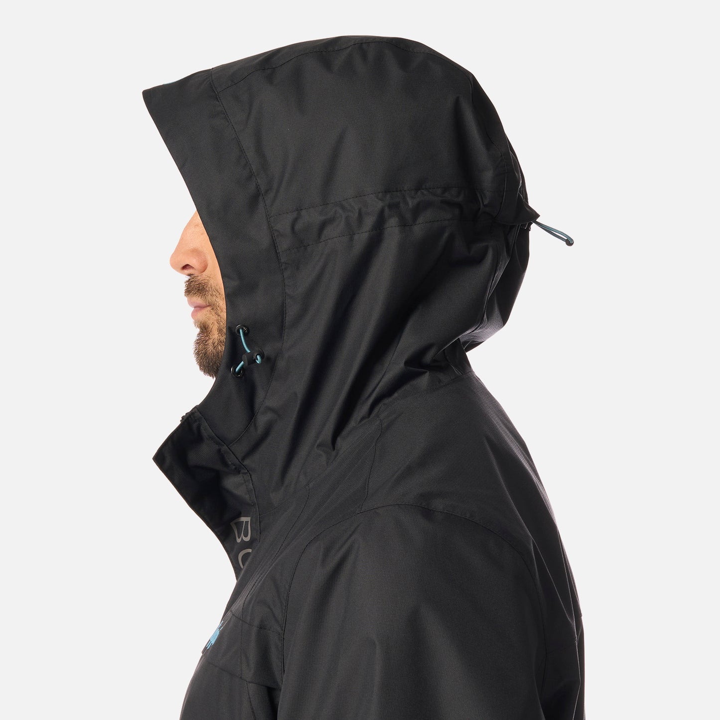 Chaqueta Hombre Streetwise B-Dry Hoody Jacket Negro Lippi