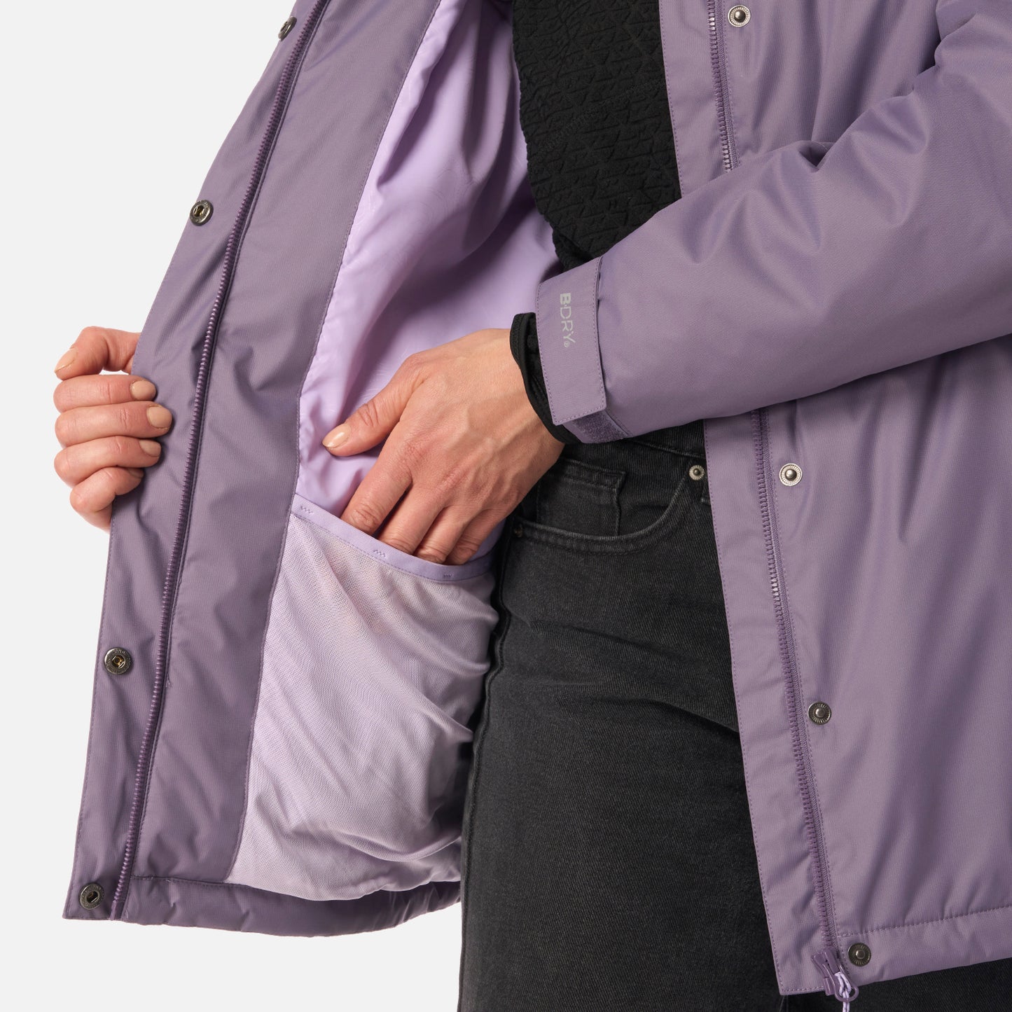 Chaqueta Mujer Suntra Steam-pro Hoody Jacket Violeta Lippi