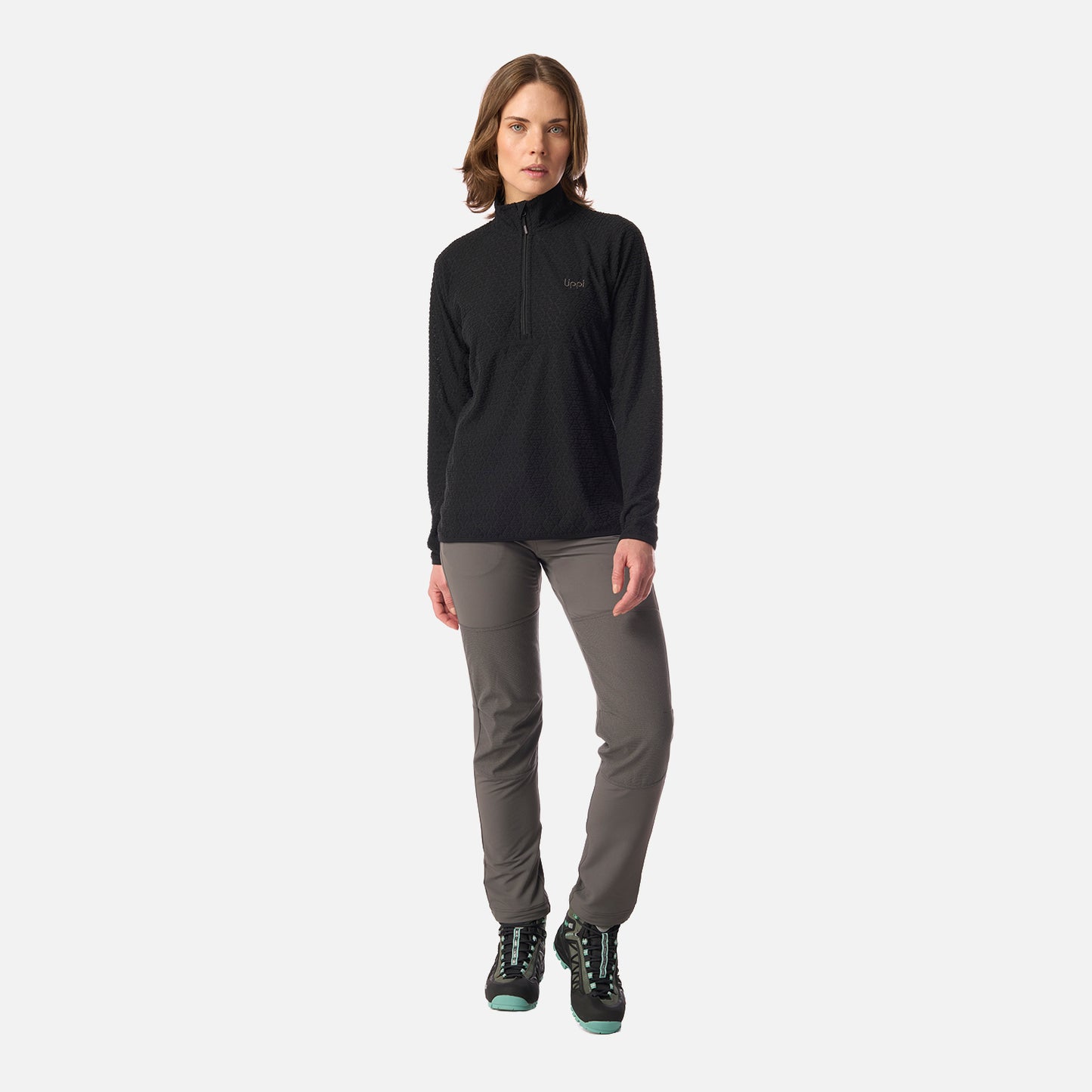 Pantalón Mujer Shelter Softshell Pants Gris Medio Lippi