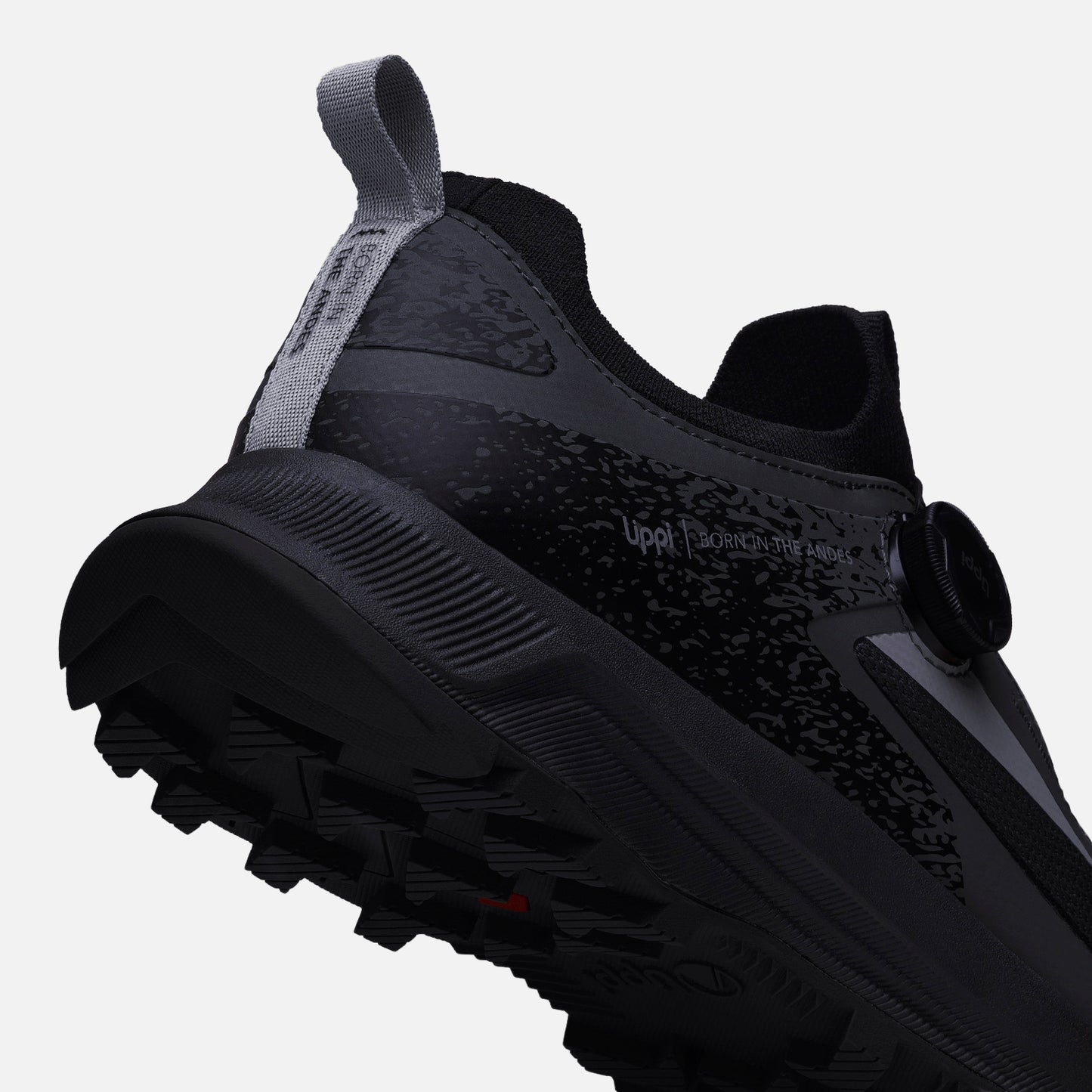 Zapatilla Hombre Light Knit Twist Negro Lippi