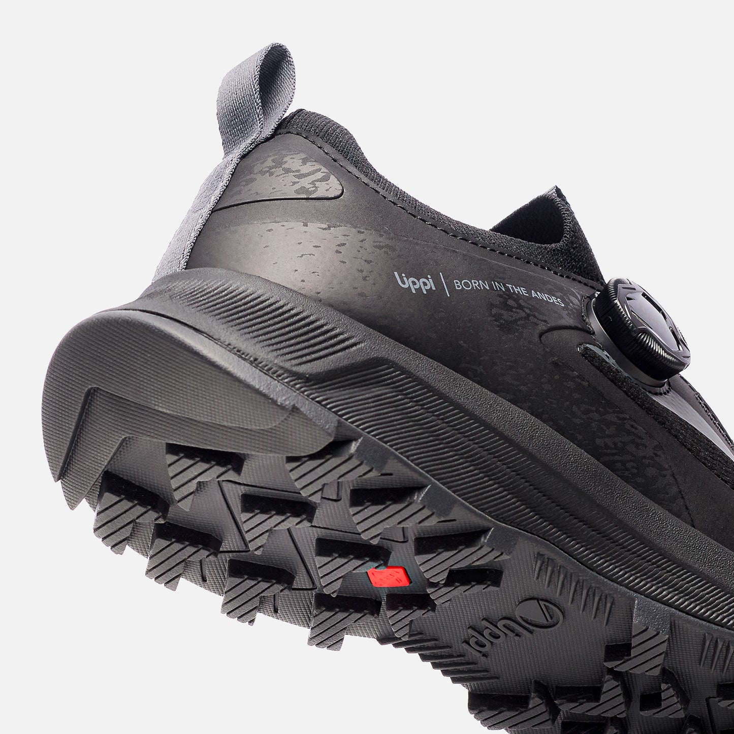 Zapatilla Hombre Light Knit Twist Negro Lippi