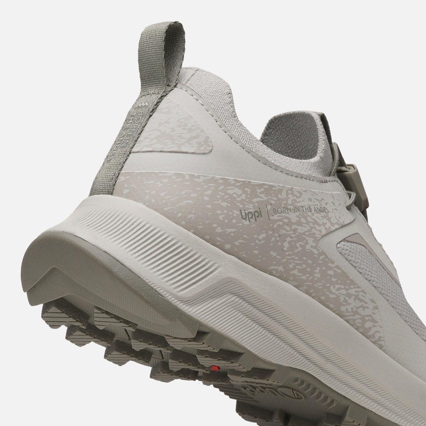 Zapatilla Mujer Light Knit Gris Claro Lippi