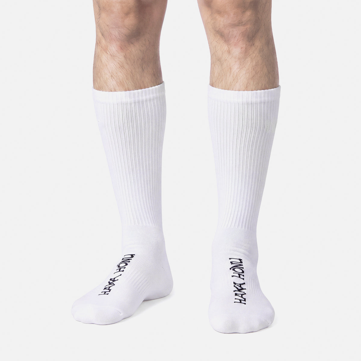 Calcetines Unisex Las Tres Puntas Pack Largo Blanco / Negro / Gris Haka Honu