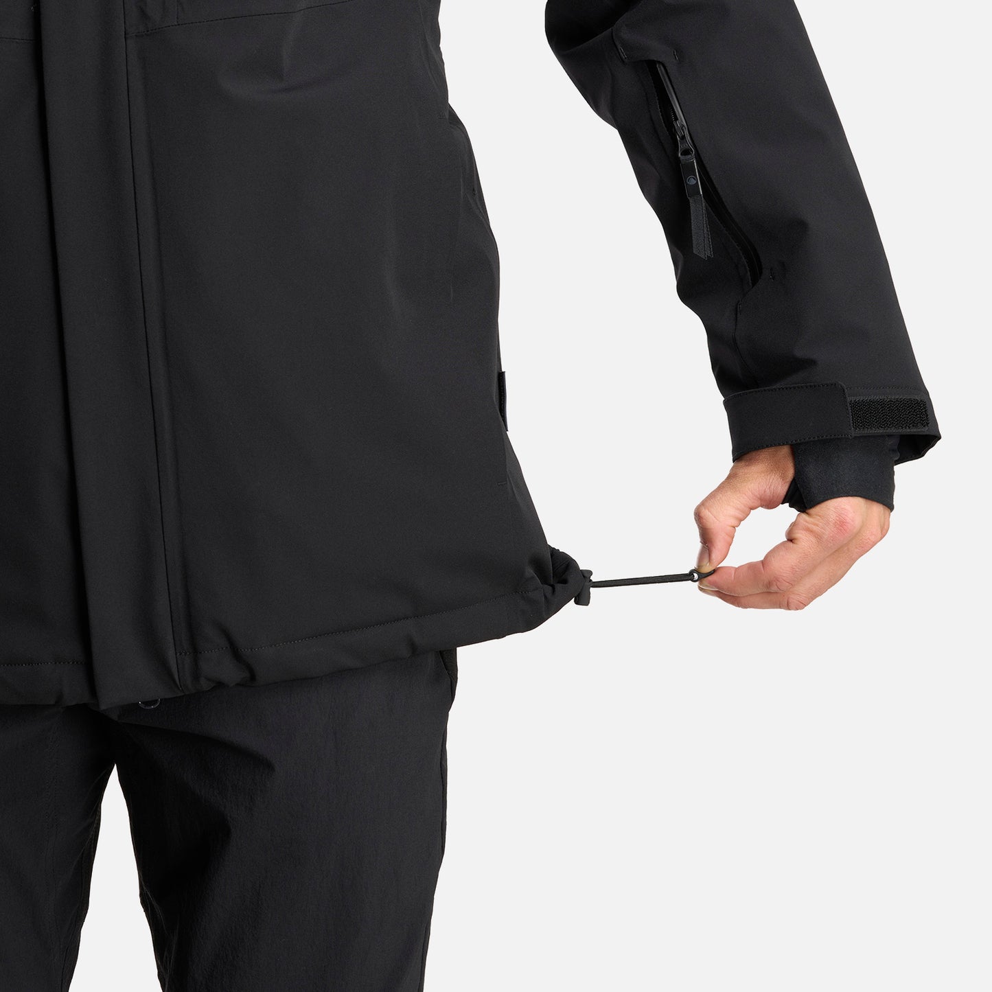 Chaqueta Hombre Andes B-Dry Hoody Jacket Negro Lippi